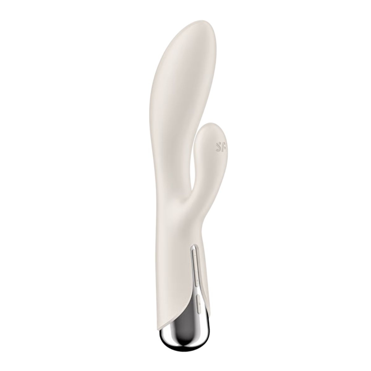 Wibrator do stymulacji punktu G Satisfyer Spinning Rabbit 1 - Beżowy