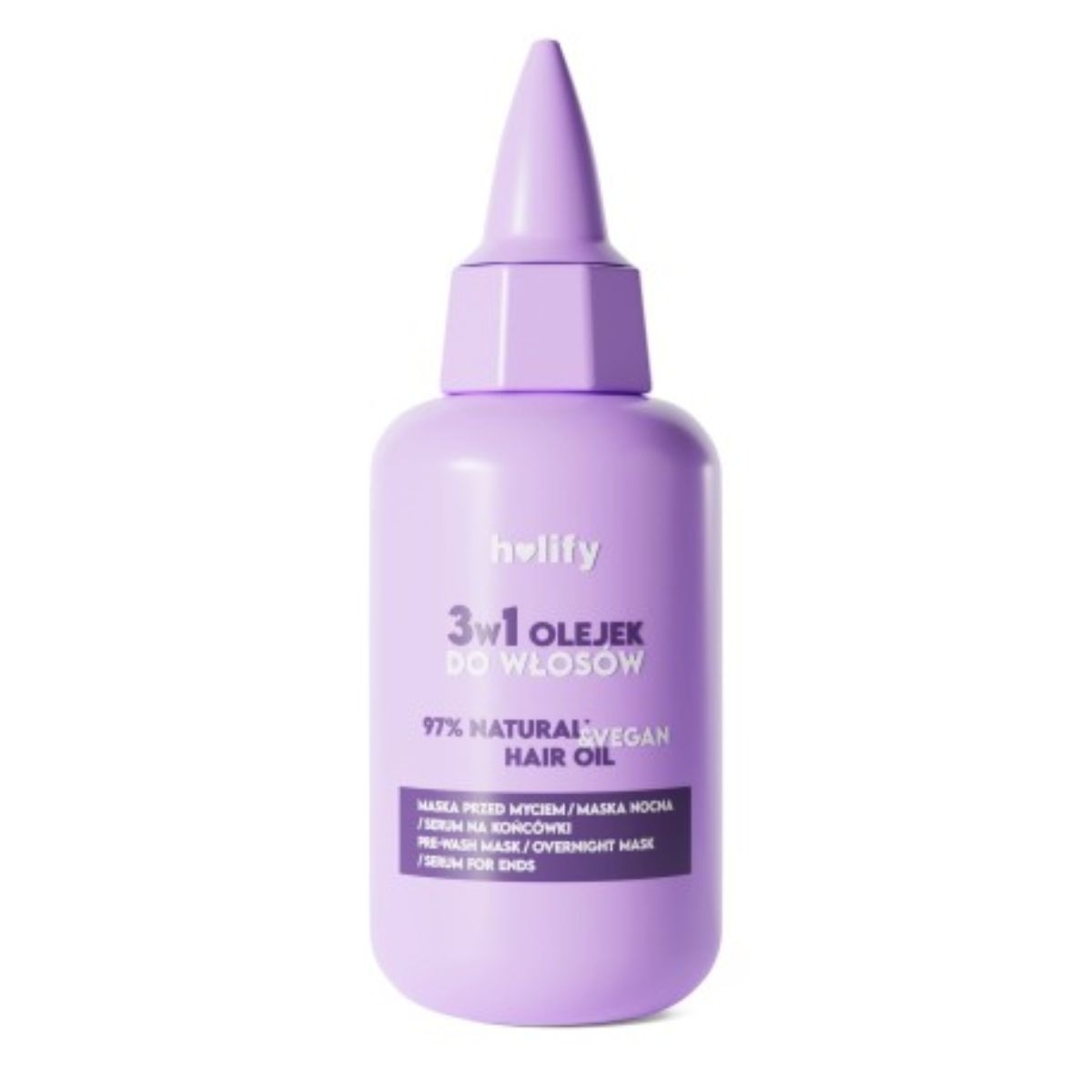 Holify Kwiatowy olejek 3w1 - Keratyna i hibiskus = zdrowe włosy - 135ml