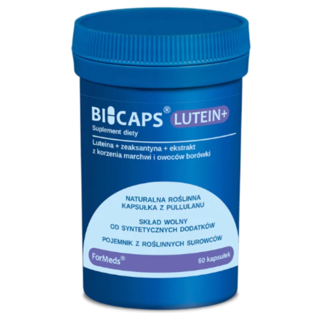 Bicaps Lutein+ - Prawidłowe funkcjonowanie wzroku - 60 kapsułek
