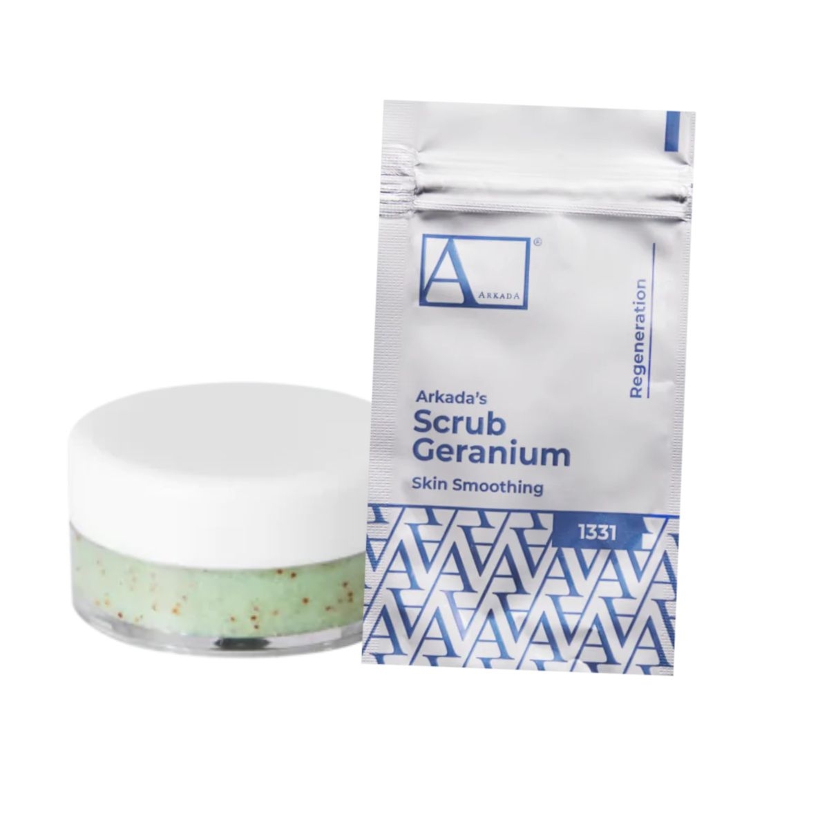 Peeling cukrowy Geranium do skóry i paznokci ARKADA - próbka 3 g