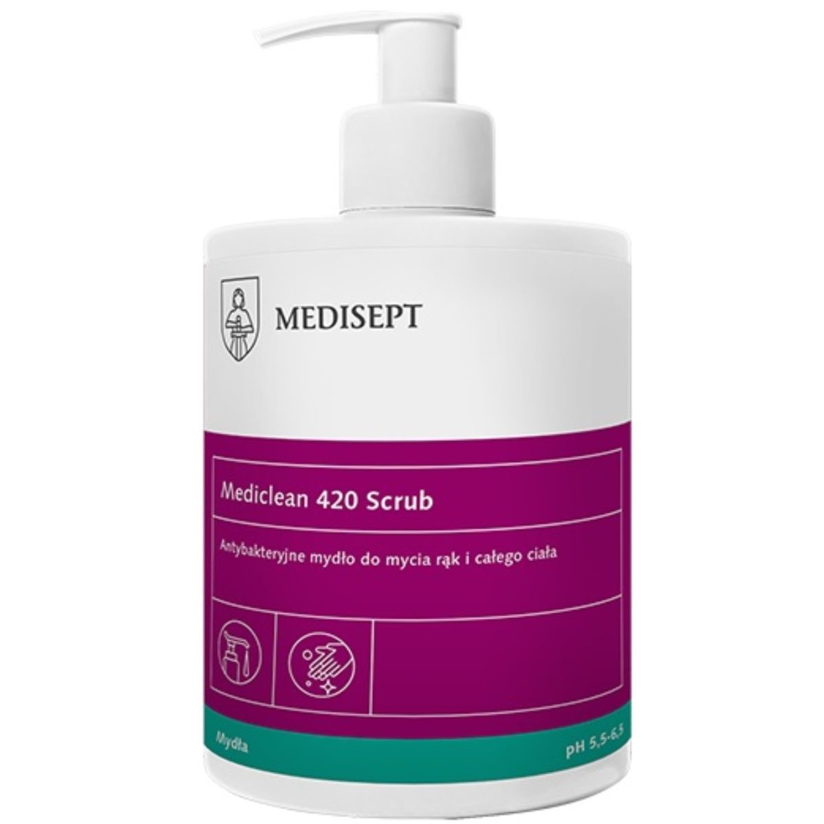 Medisept MEDICLEAN 420 Scrub - mydło antybakteryjne-500 ml