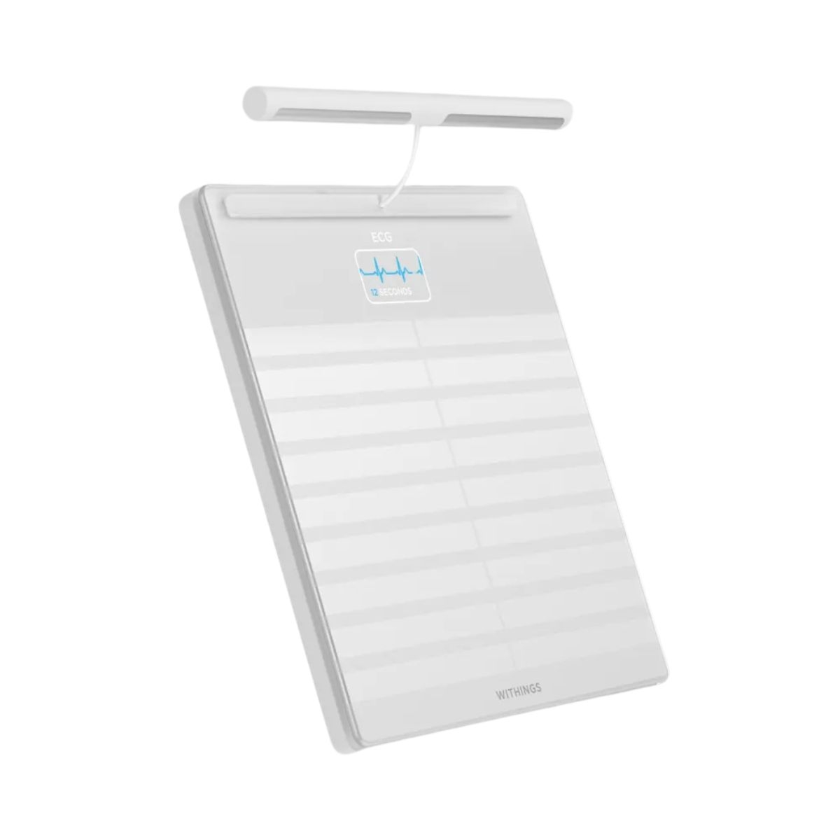 Withings Waga łazienkowa analityczna Body Scan z funkcją EKG - Biała