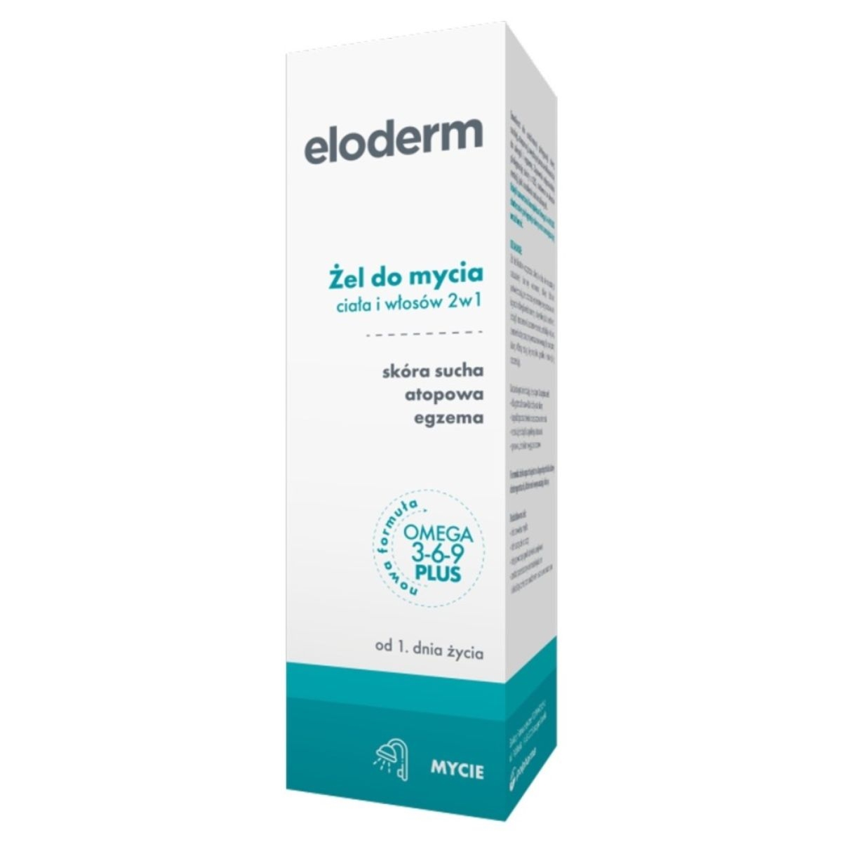 Eloderm Żel do mycia ciała i włosów 2w1 - 200ml