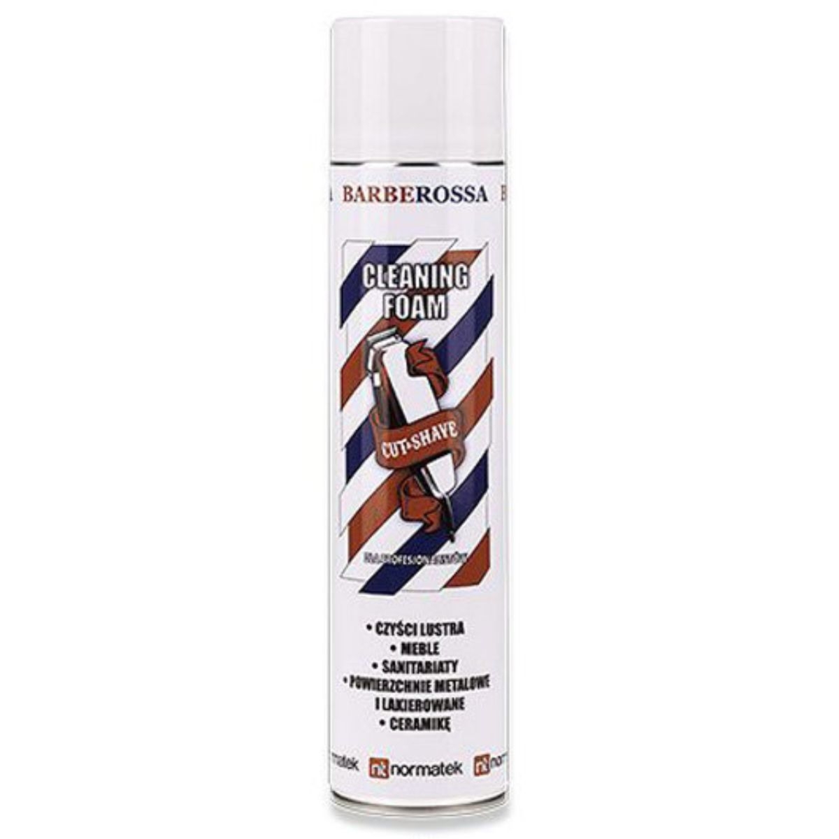 BARBEROSSA - CLEANING FOAM - Pianka do czyszczenia - 600ml