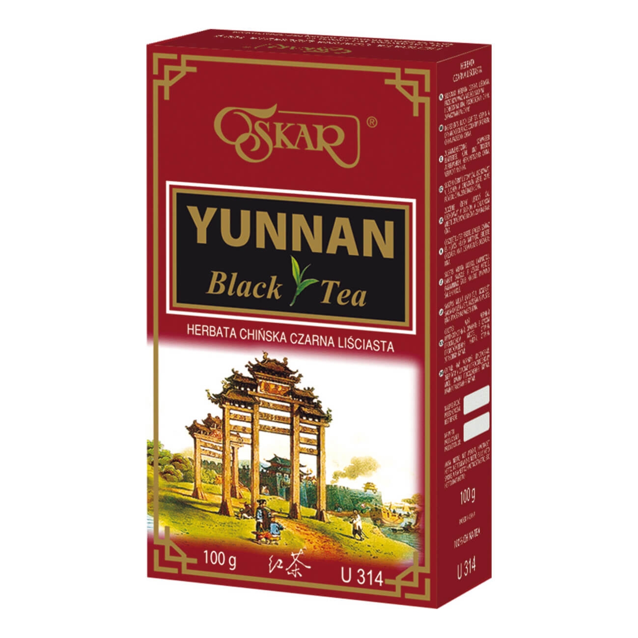 Czarna Herbata Chińska Oskar Yunnan Black Tea 100g