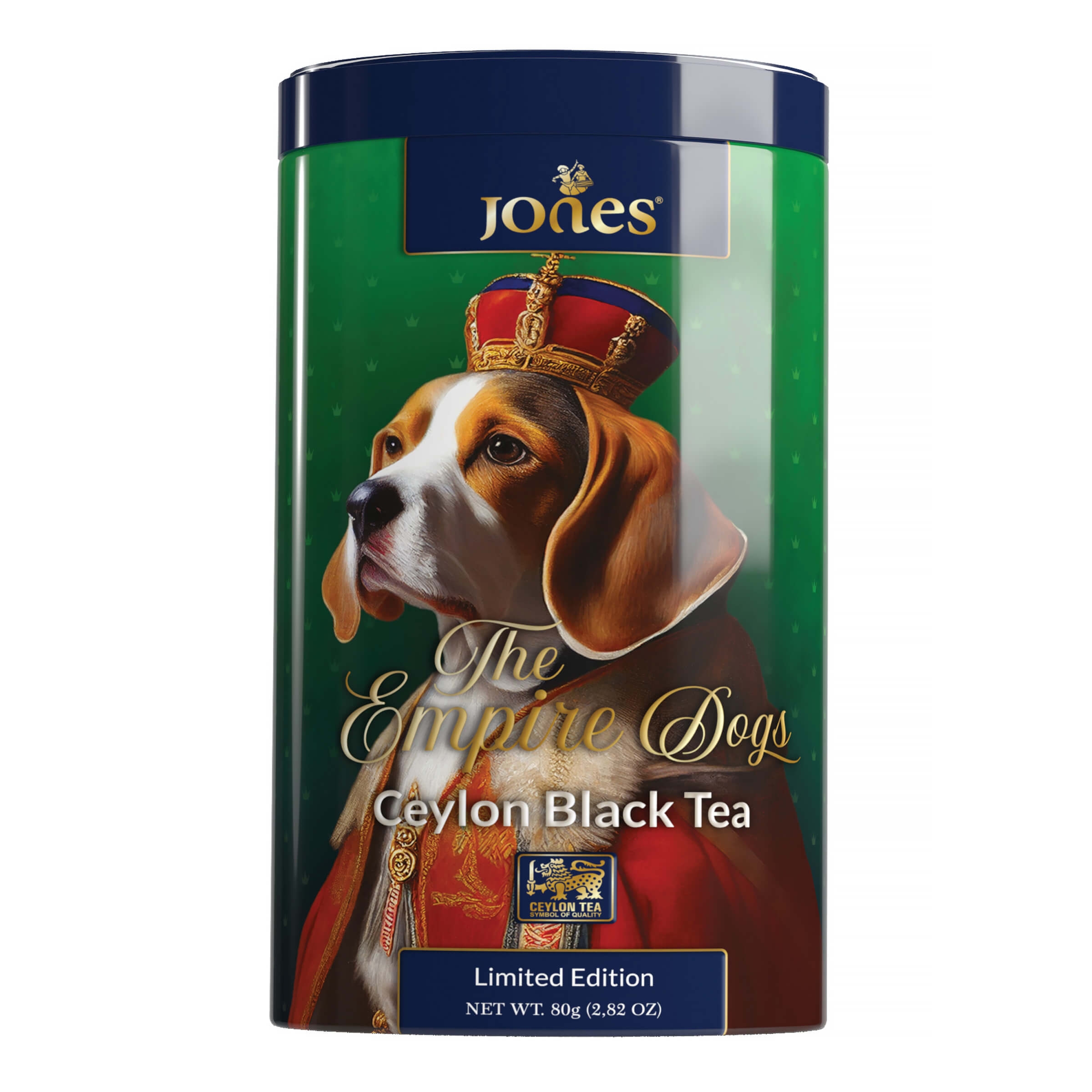 Czarna herbata Jones The Empire Dogs Collection 80g - Beagel