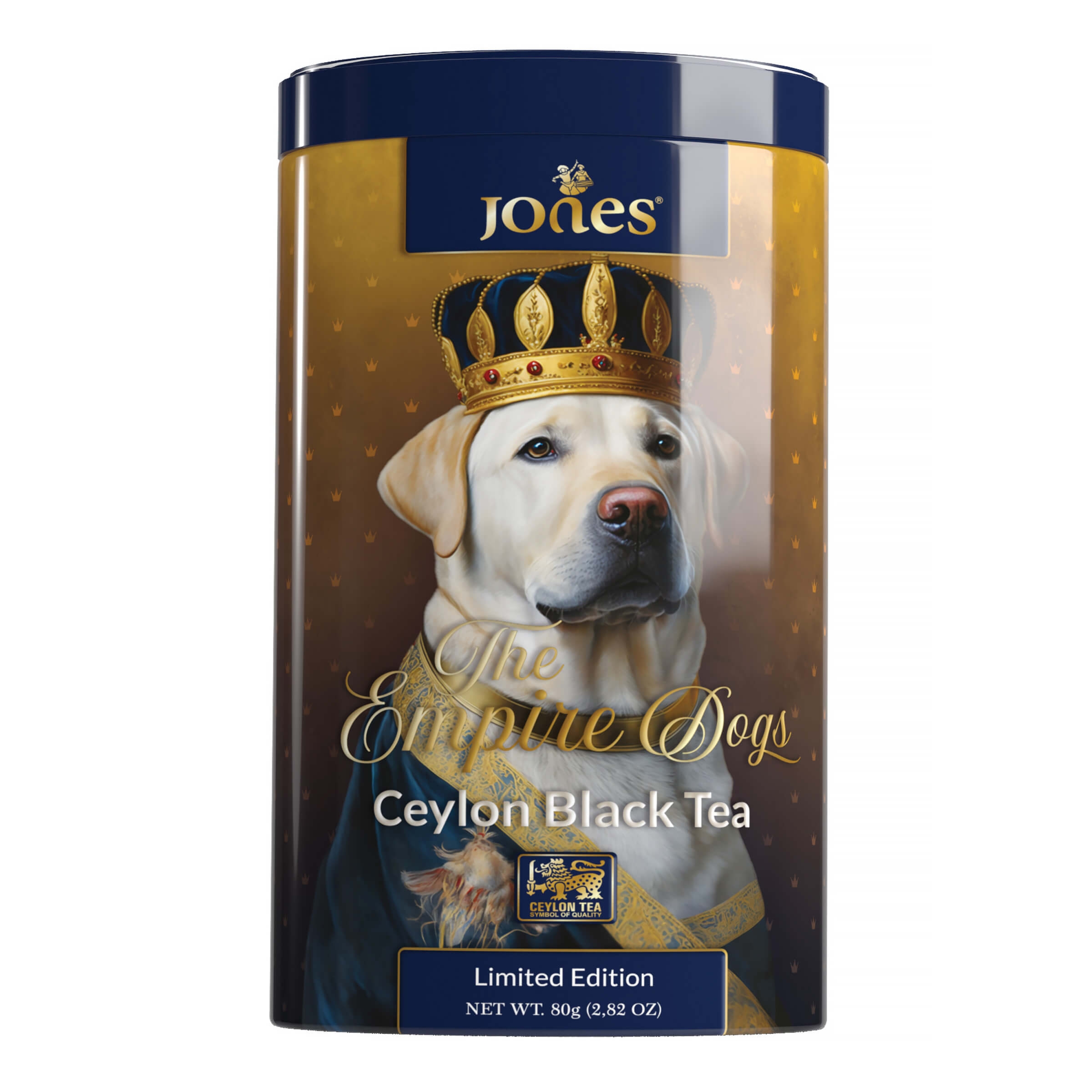 Czarna herbata Jones The Empire Dogs Collection 80g - Labrador Retriever