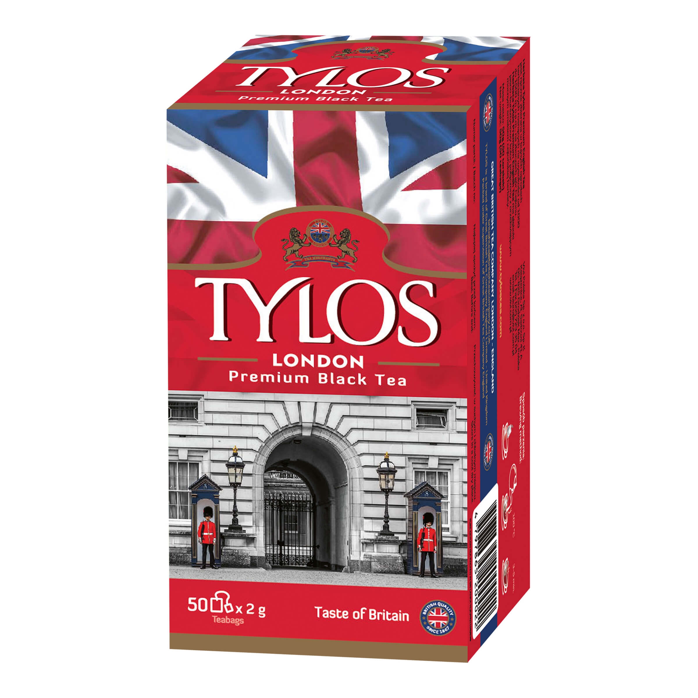 Herbata czarna Tylos Premium Black Tea - 50 torebek