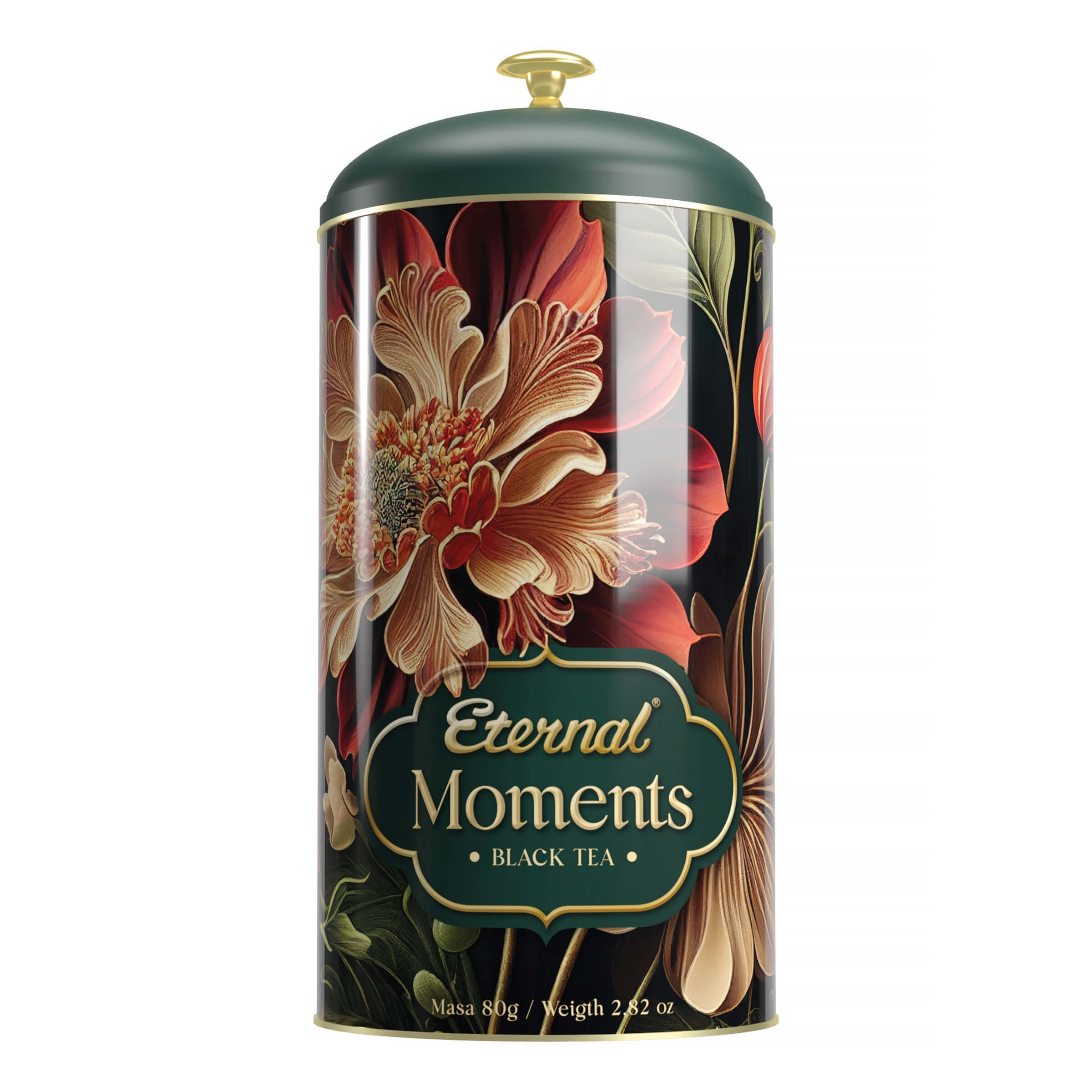 Czarna herbata Eternal Moments 80g, w puszce - Green