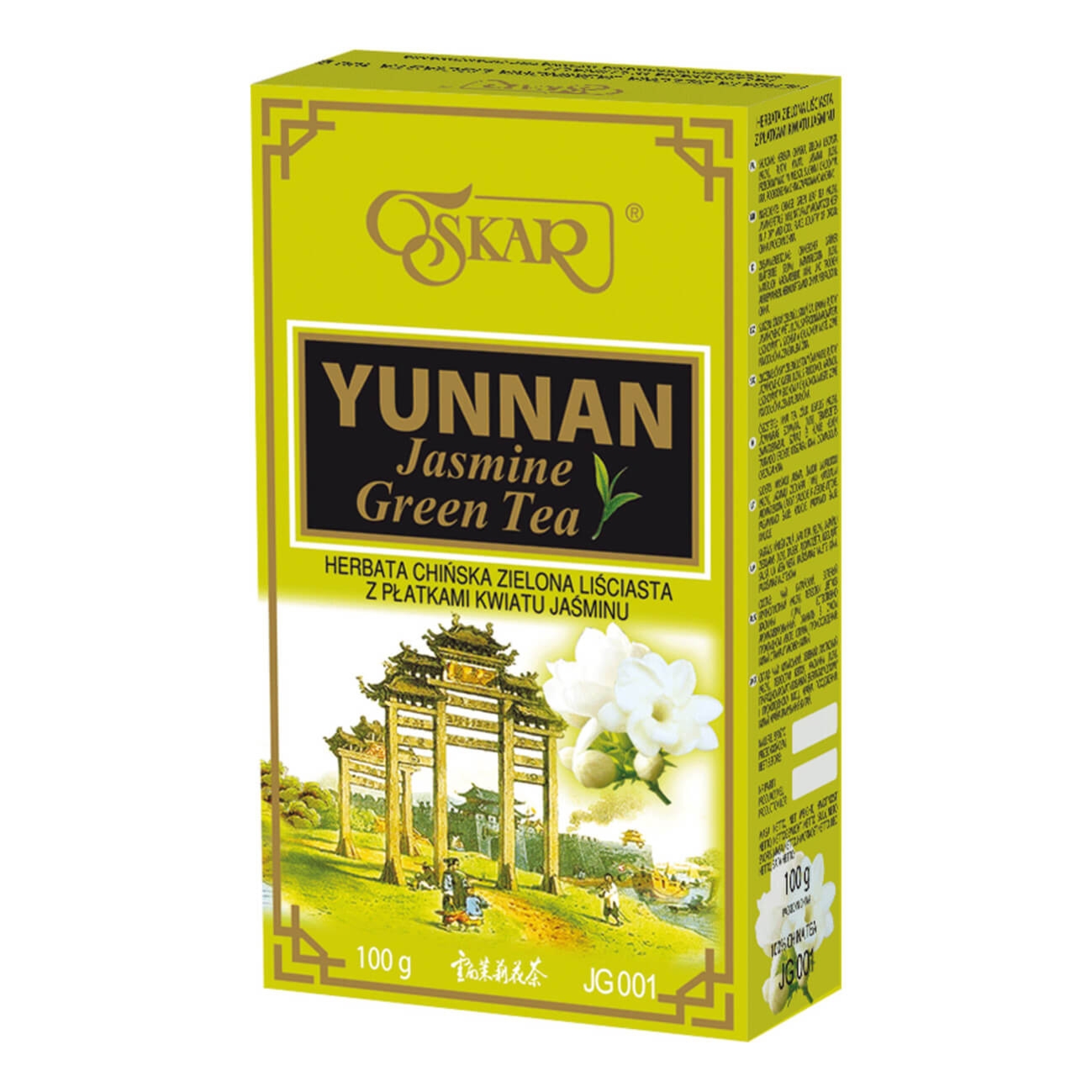 Zielona Herbata Oskar Yunnan Jaśmin Green Tea 100g