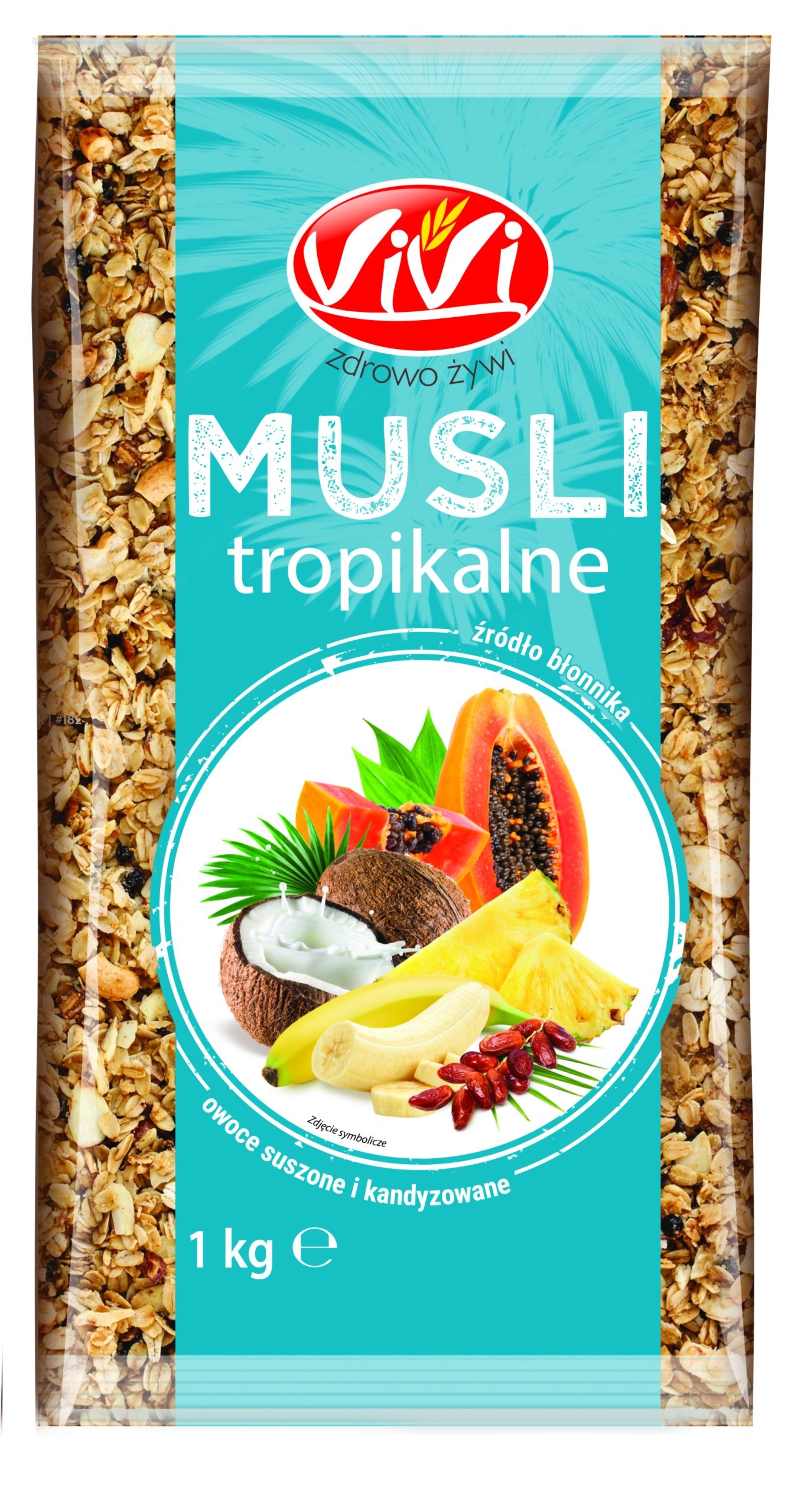 Musli Vivi tropikalne owoce 1000g