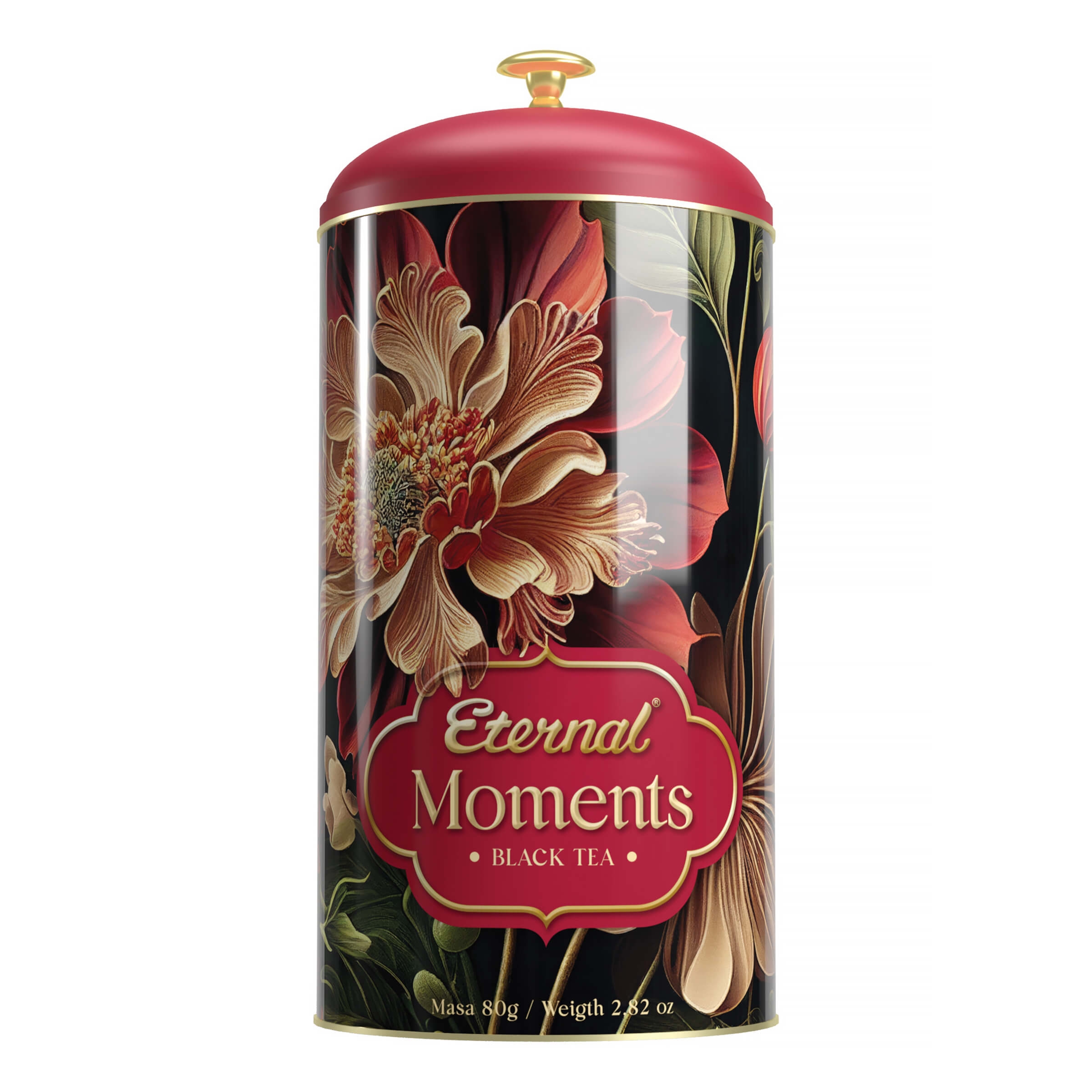 Czarna herbata Eternal Moments 80g, w puszce - RED