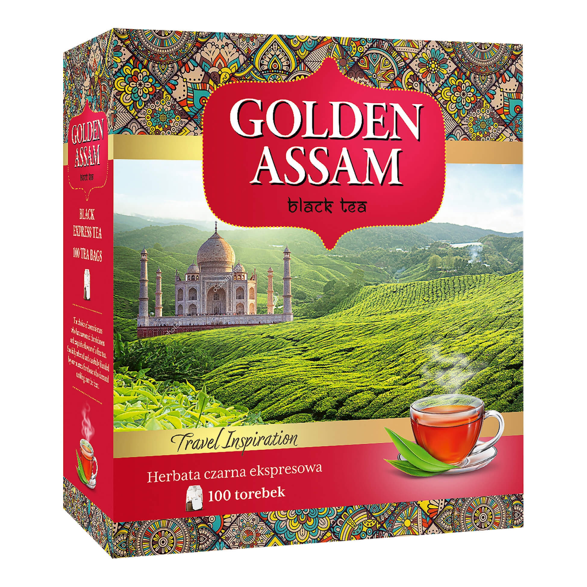 Czarna Herbata Golden Assam Black Tea -100 torebek