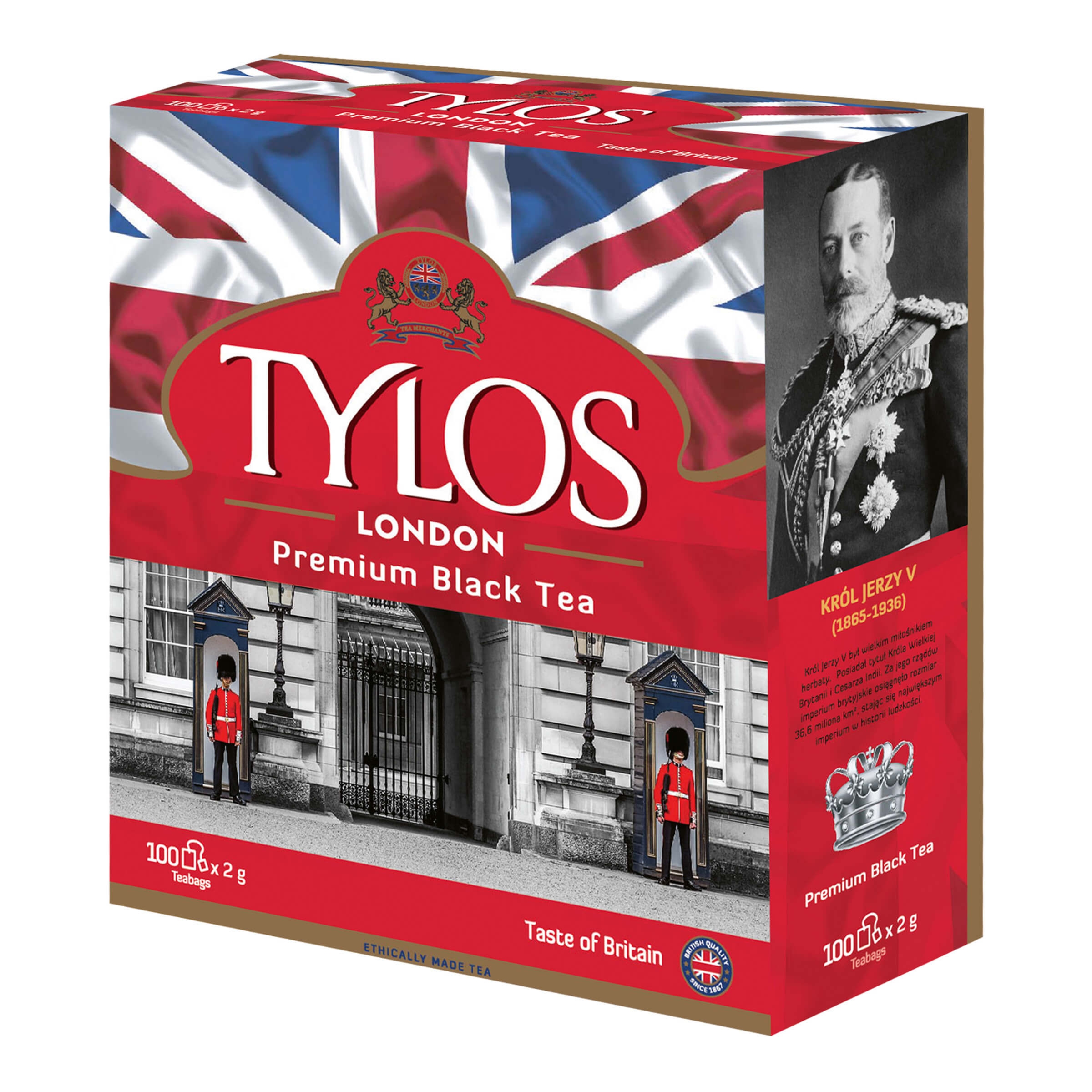Herbata czarna Tylos Premium Black Tea -100 torebek