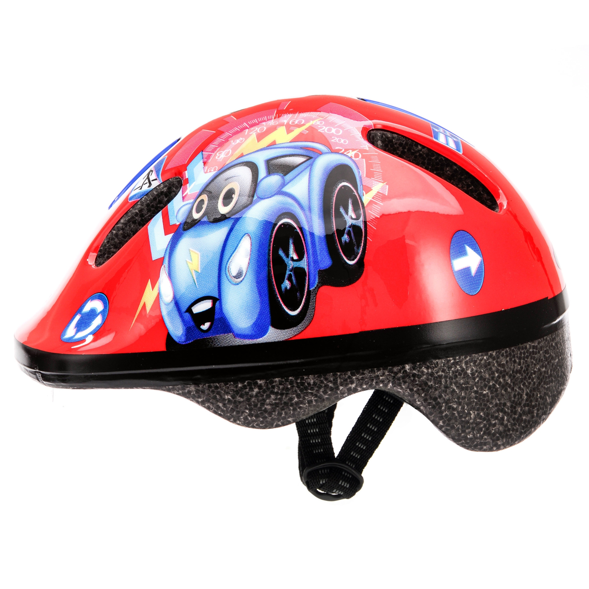 Kask rowerowy dla dzieci Meteor MV6-2 S 48-52 cm Auto