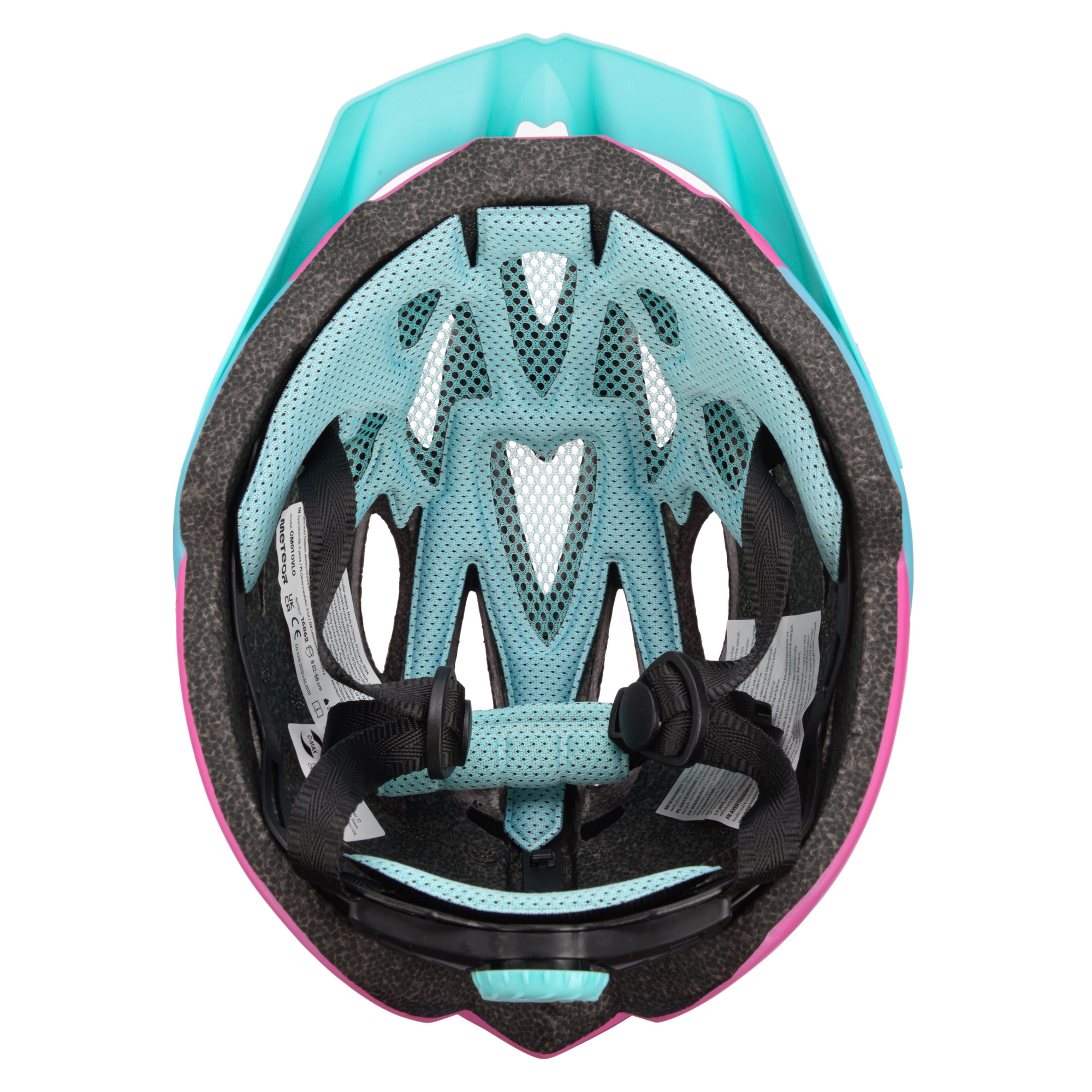 Kask rowerowy Meteor Ovlo M 55-58 cm różowy