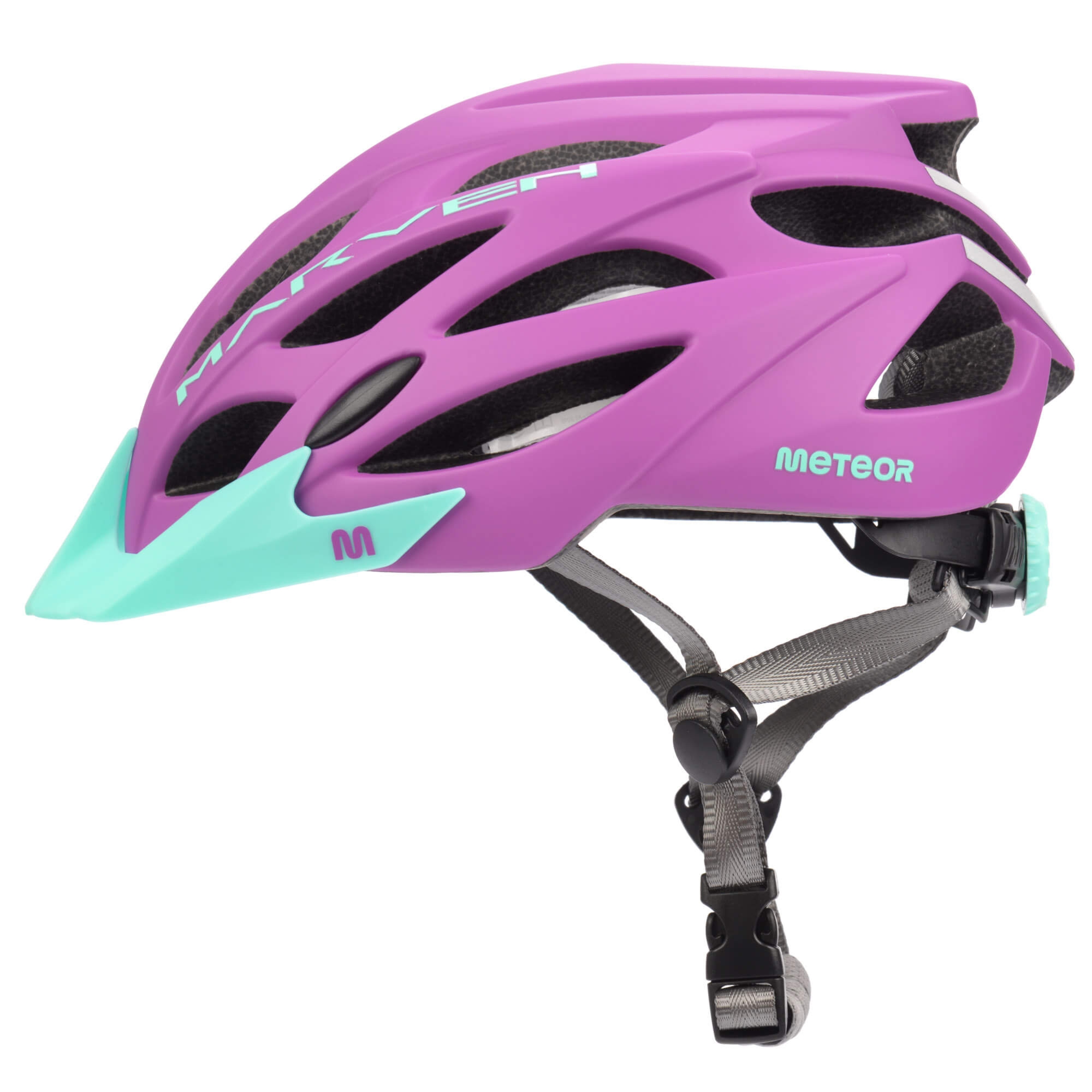 Kask rowerowy Meteor Marven M 55-58 cm fioletowy