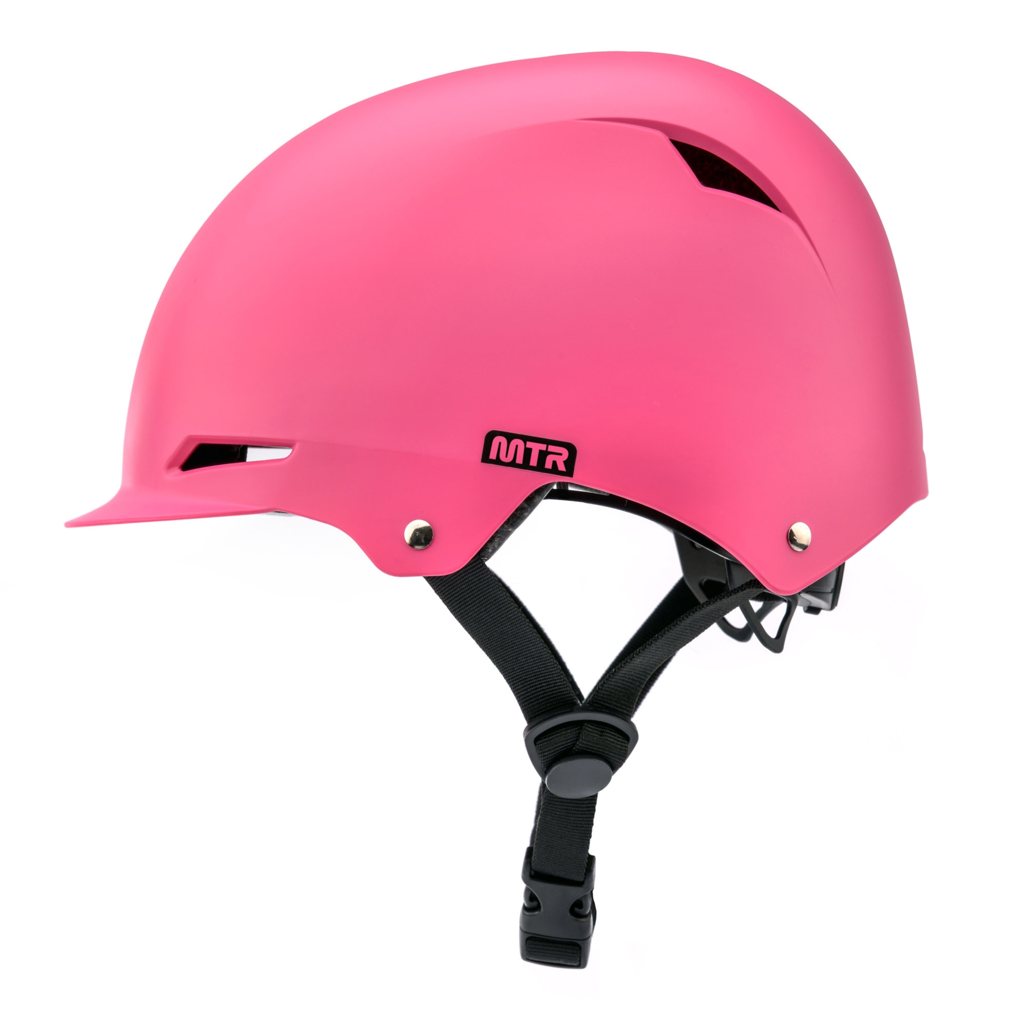Kask rowerowy dla dzieci Meteor KS02 S 48-52 cm różowy