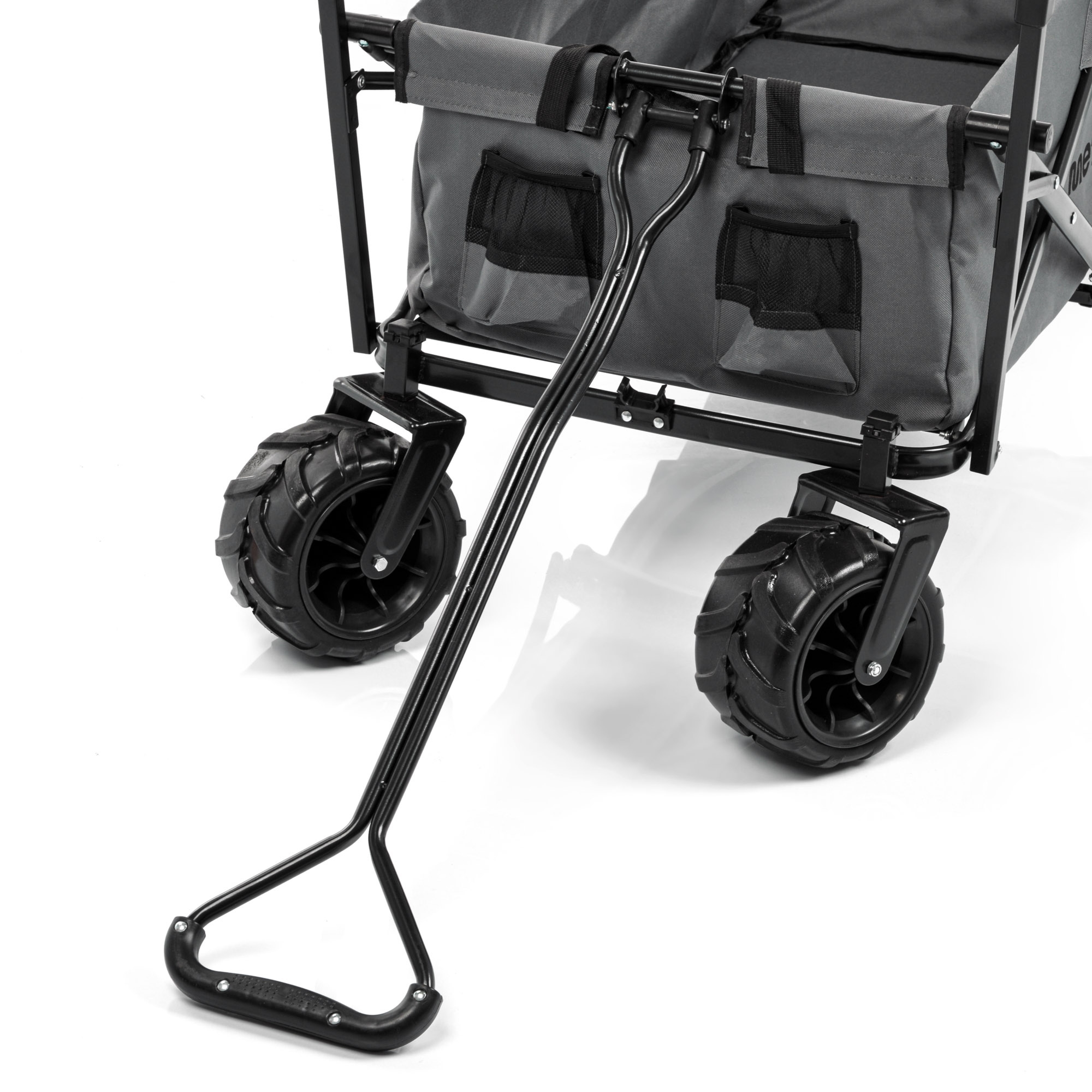 Wózek transportowy z daszkiem Meteor XR-100 szary