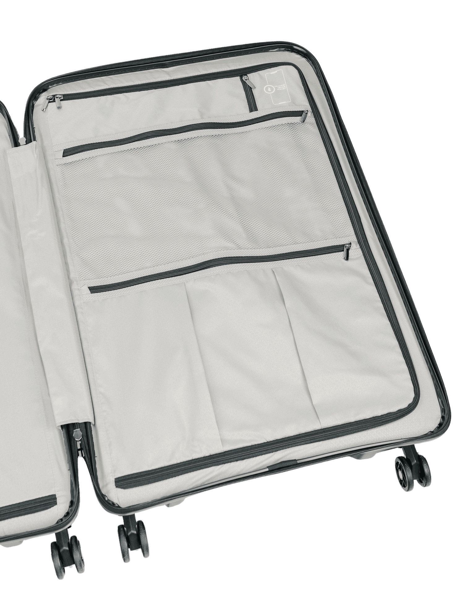 Duża walizka SwissBags Cross-Box 78 cm czarny