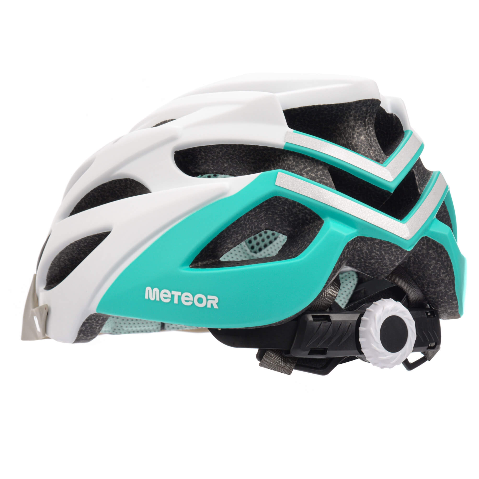 Kask rowerowy Meteor Marven S 52-56 cm biały/miętowy