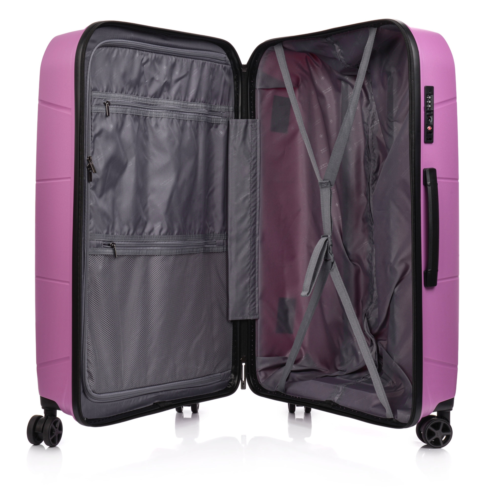 Duża walizka SwissBags Lava 75 cm crocus