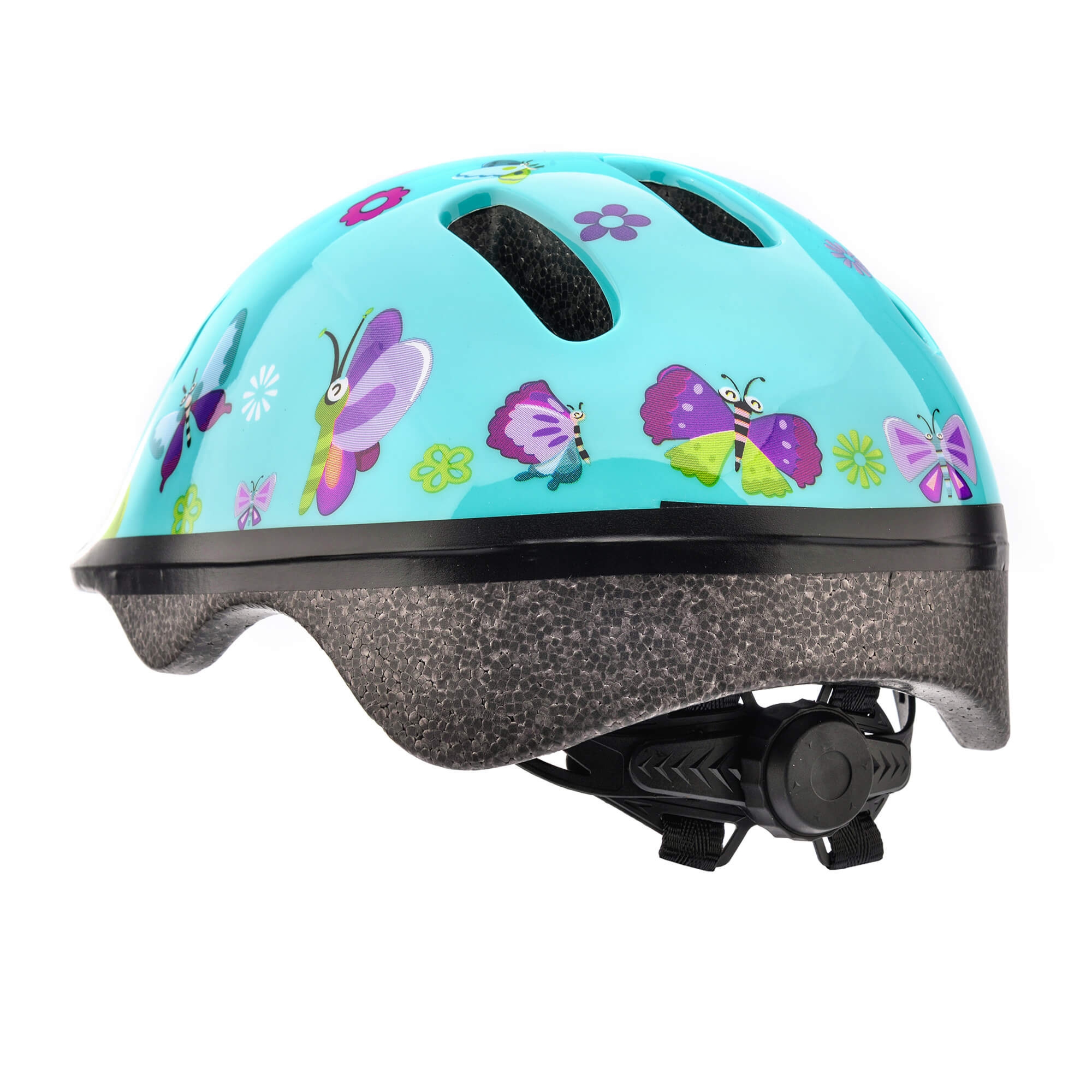 Kask rowerowy dla dzieci Meteor KS06 XS 44-48 cm Butterflies