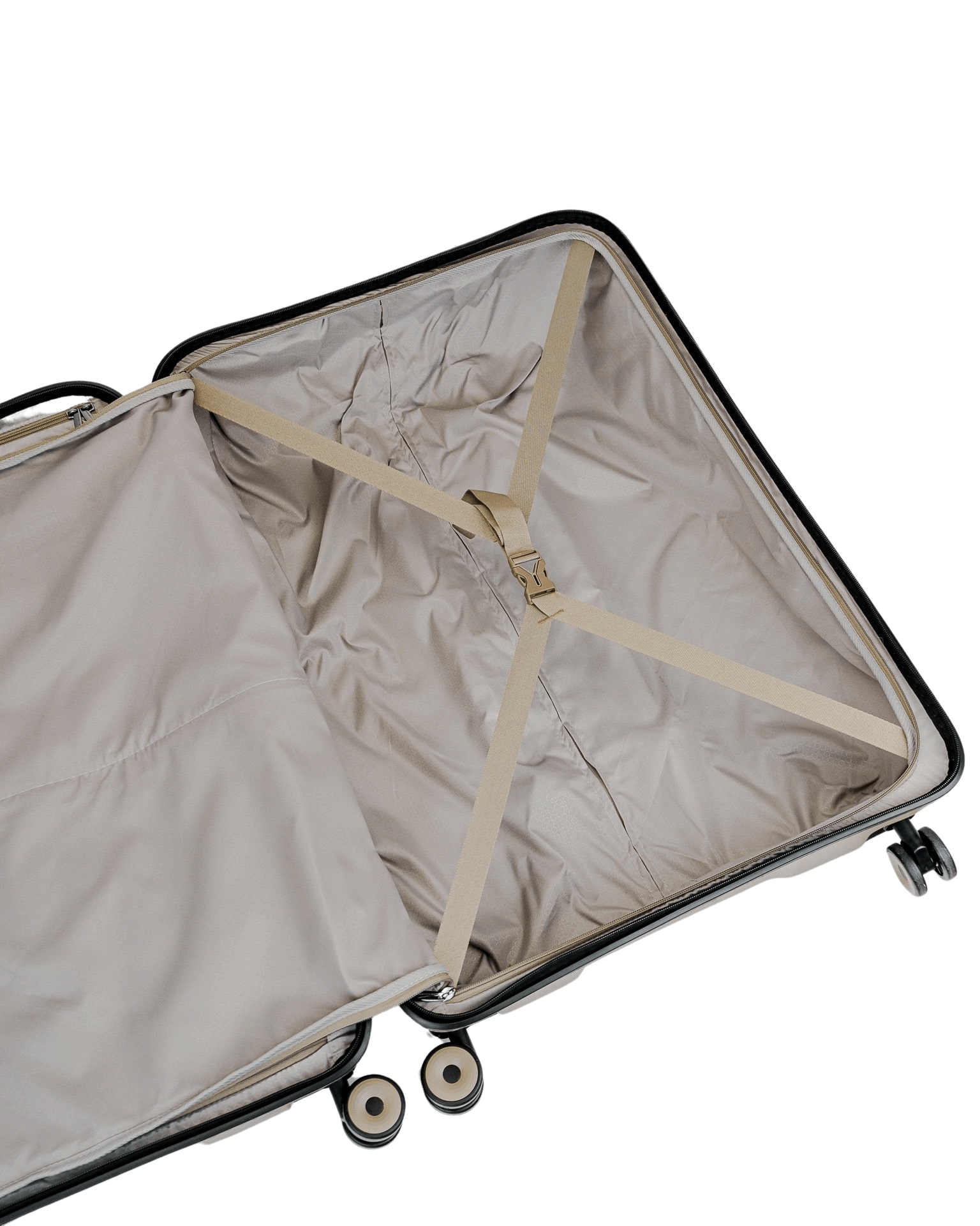 Średnia walizka SwissBags Echo 67 cm szampański