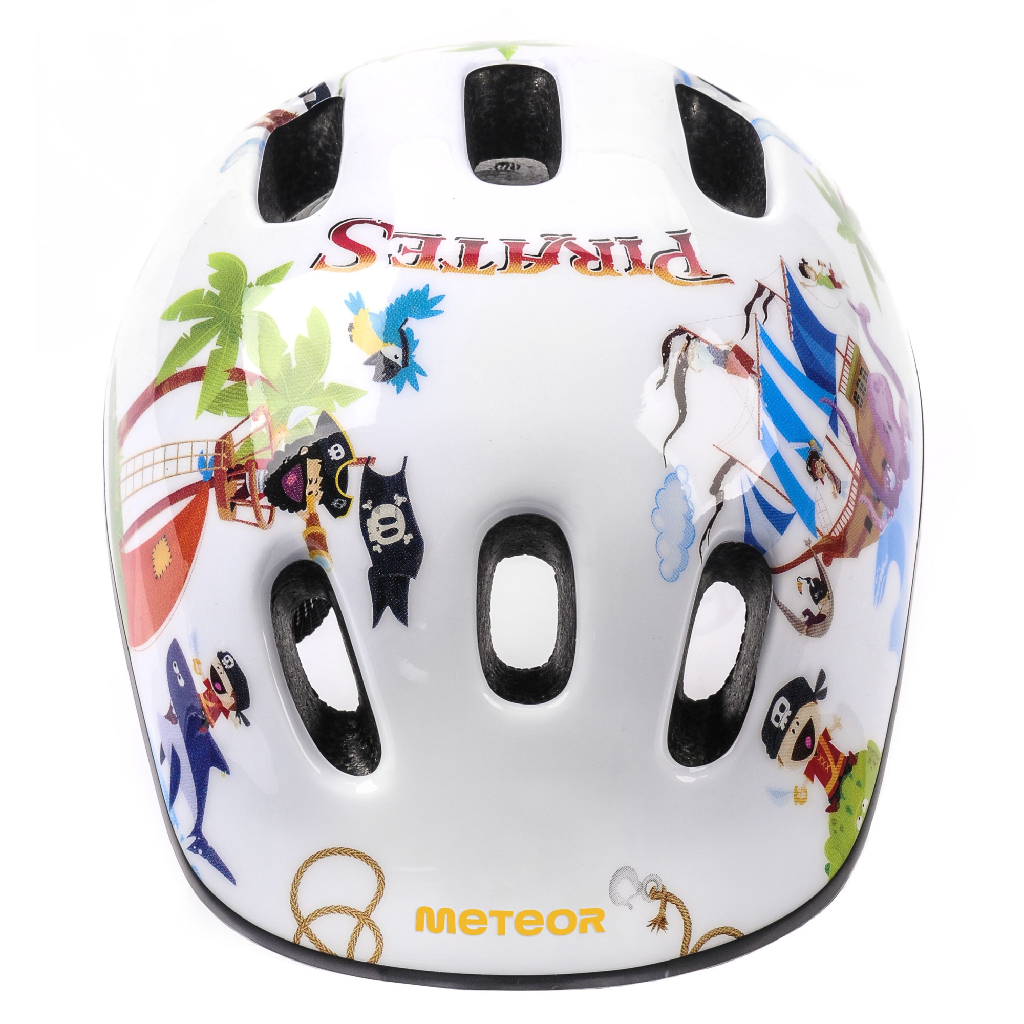 Kask rowerowy dla dzieci Meteor MV6-2 XS 44-48 cm Pirate