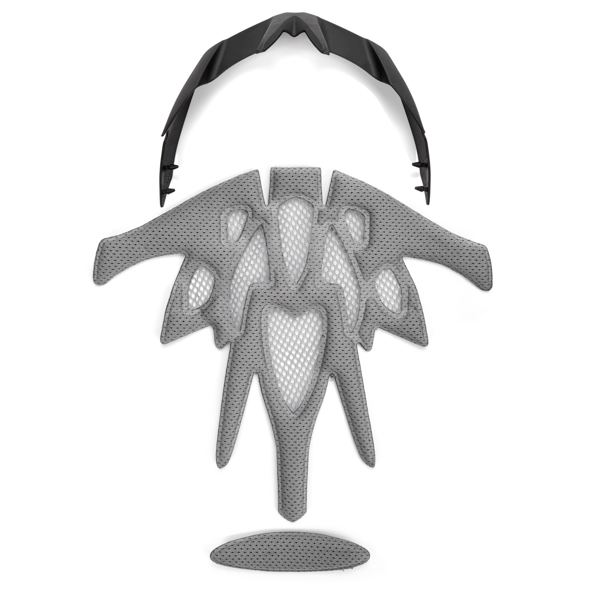 Kask rowerowy Meteor Gruver M 55-58 cm biały/czarny/niebieski