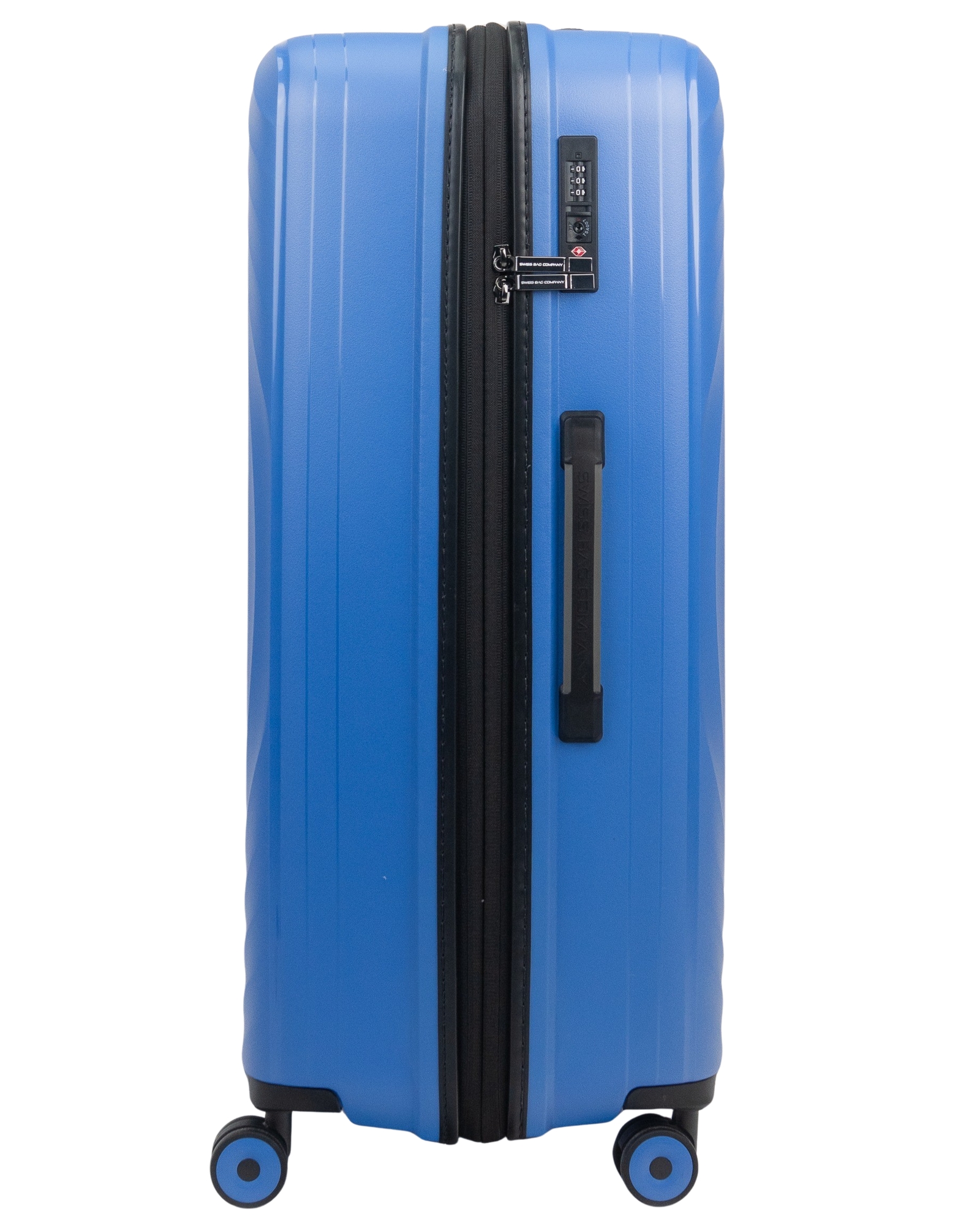 Duża walizka SwissBags Echo 77 cm morski