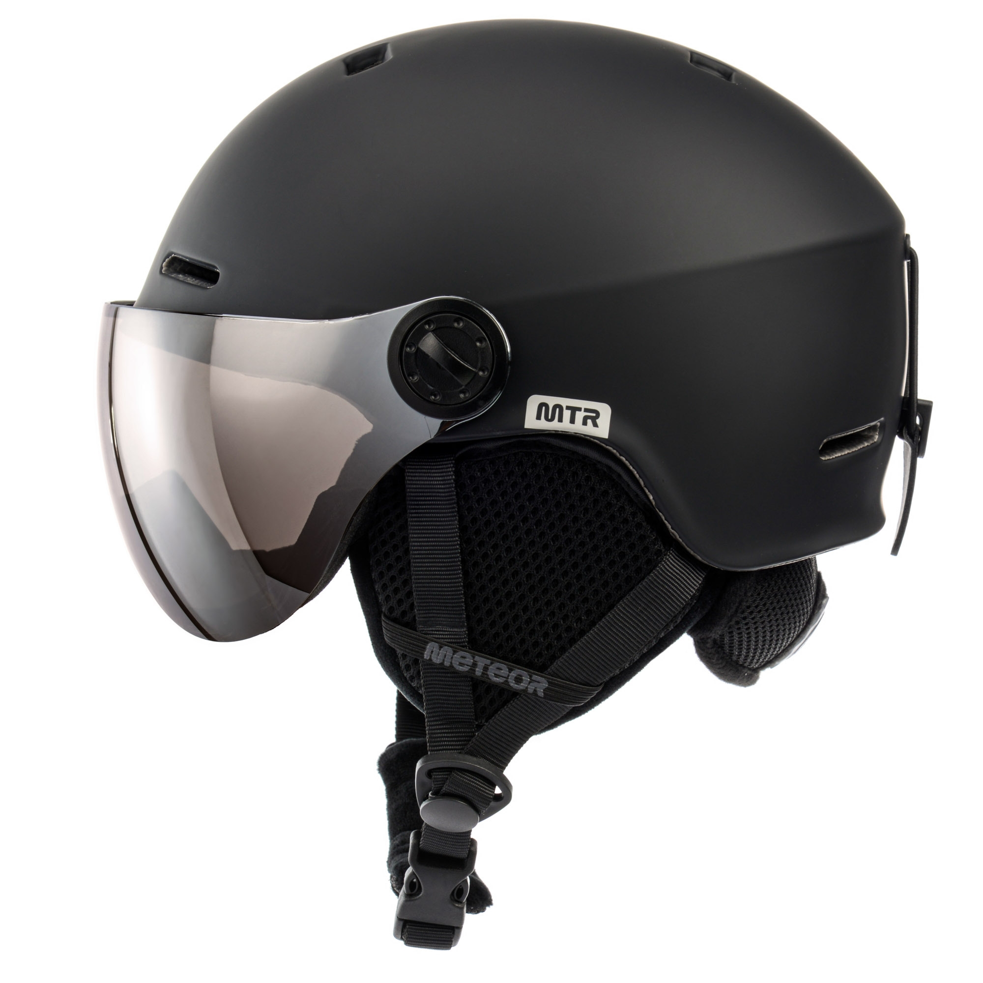 Kask narciarski Meteor Falven S 53 -55 cm czarny