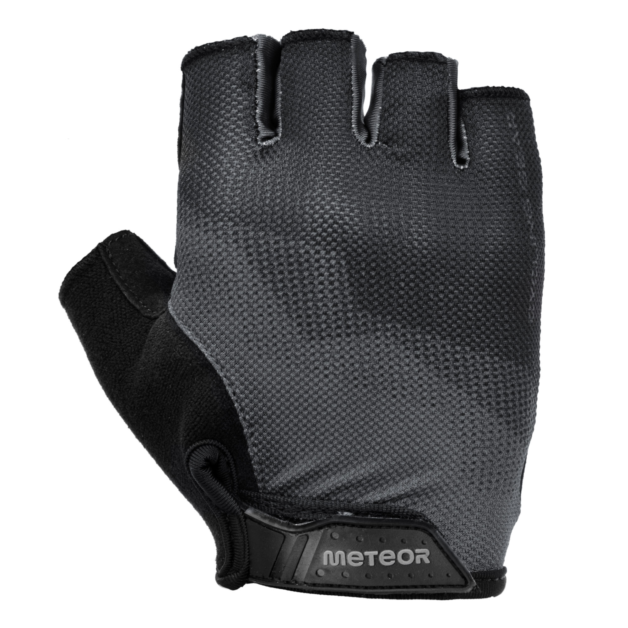 Rękawiczki rowerowe Meteor MX20 L czarny