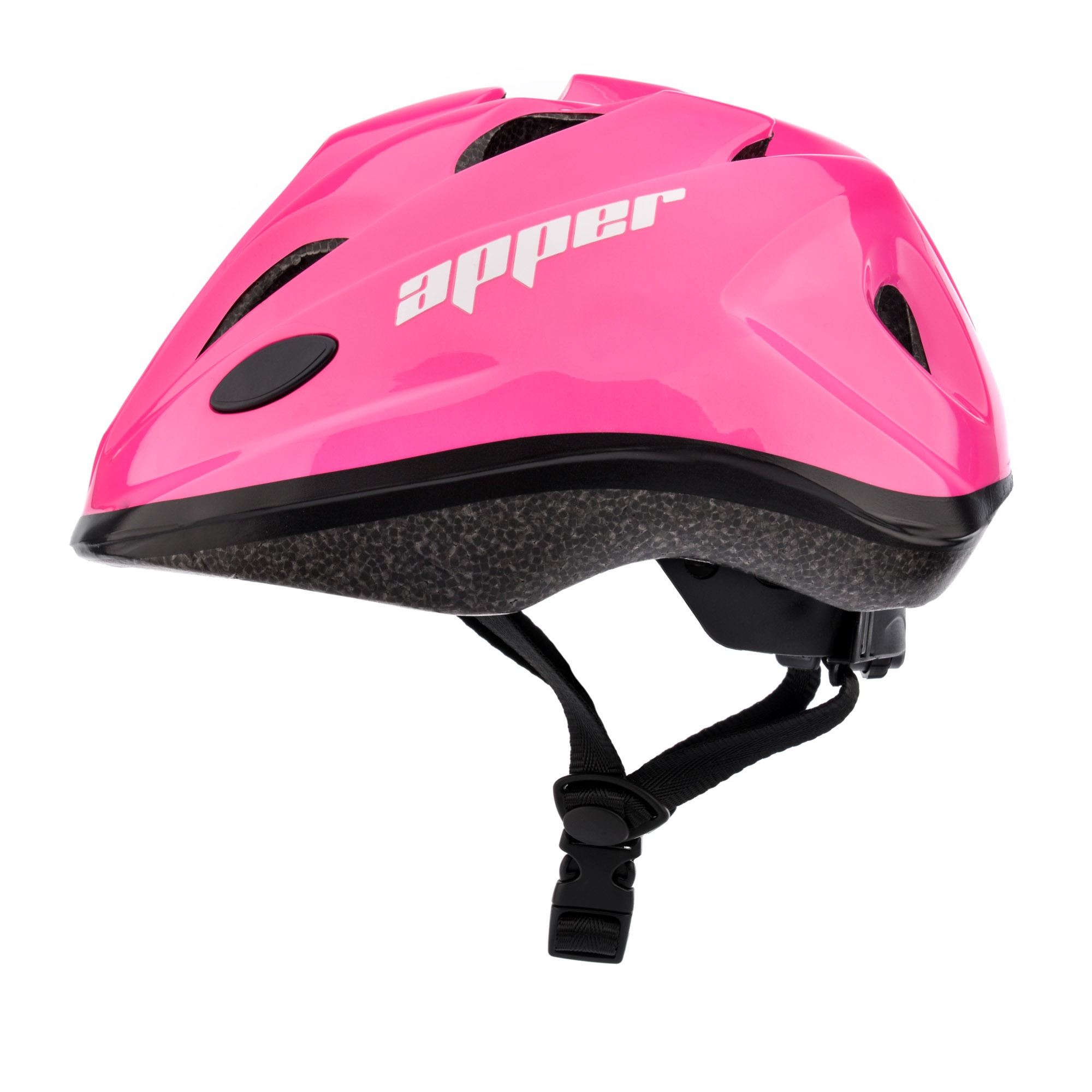 Kask rowerowy dla dzieci Meteor KS07 M 52-56 cm Apper różowy