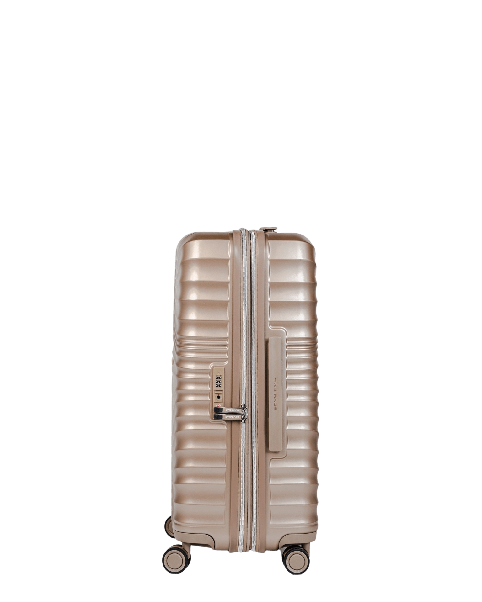 Średnia walizka SwissBags Cruise 65 cm szampański