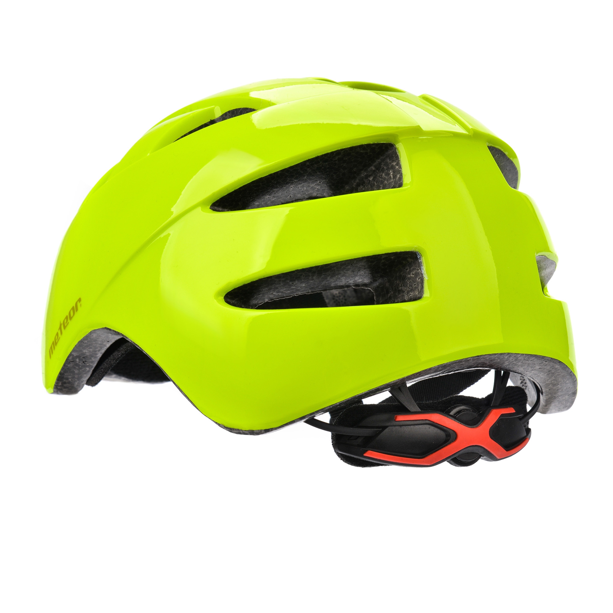 Kask rowerowy dla dzieci Meteor PNY11 M 48-53 cm żółty