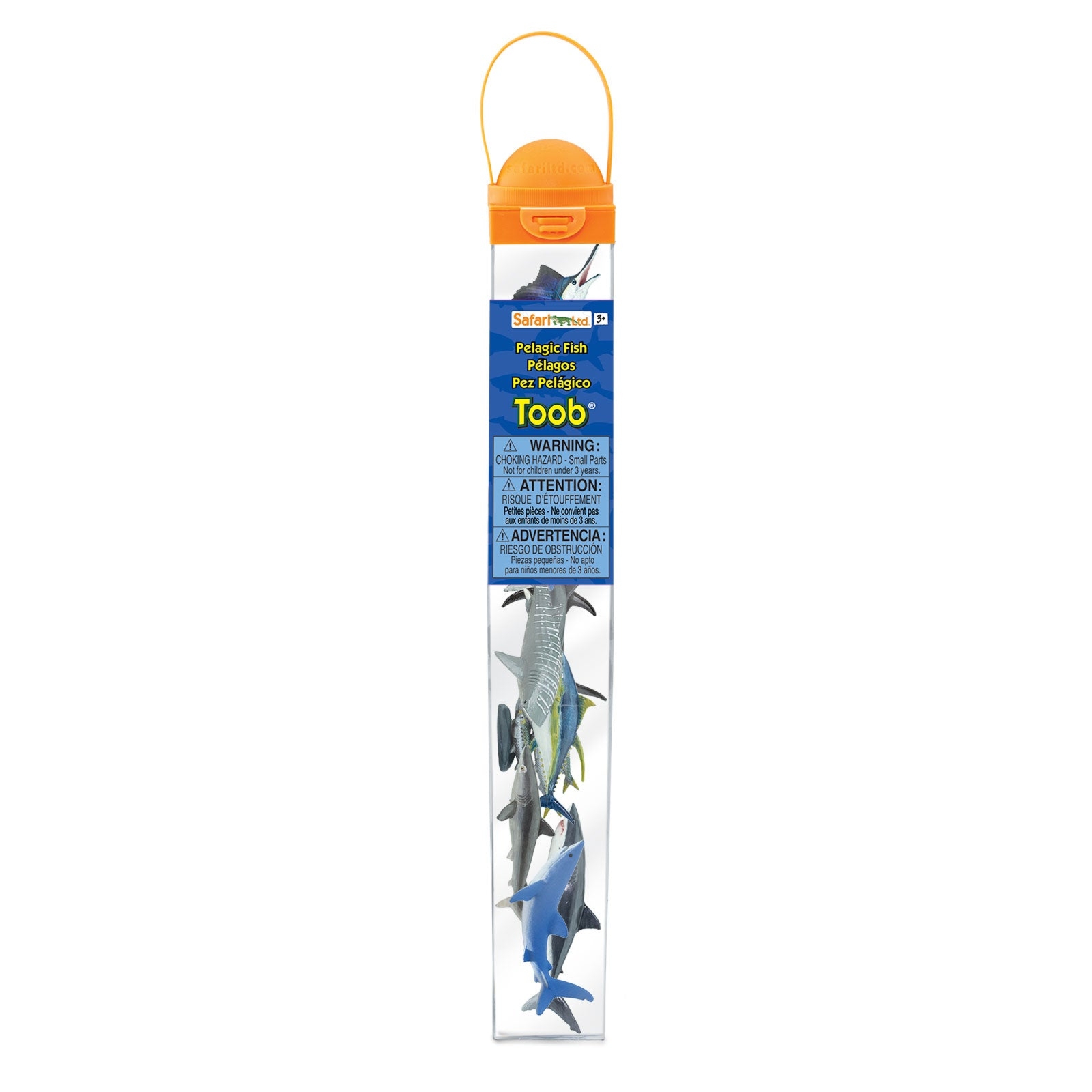 Ryby pelagiczne zestaw figurek w tubie Safari Ltd.
