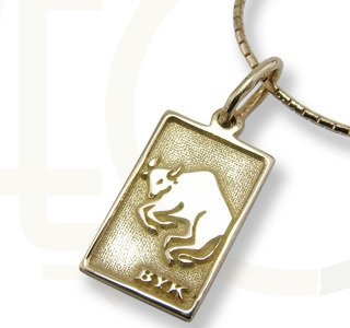 Image of Znak zodiaku z żółtego złota, pr.585