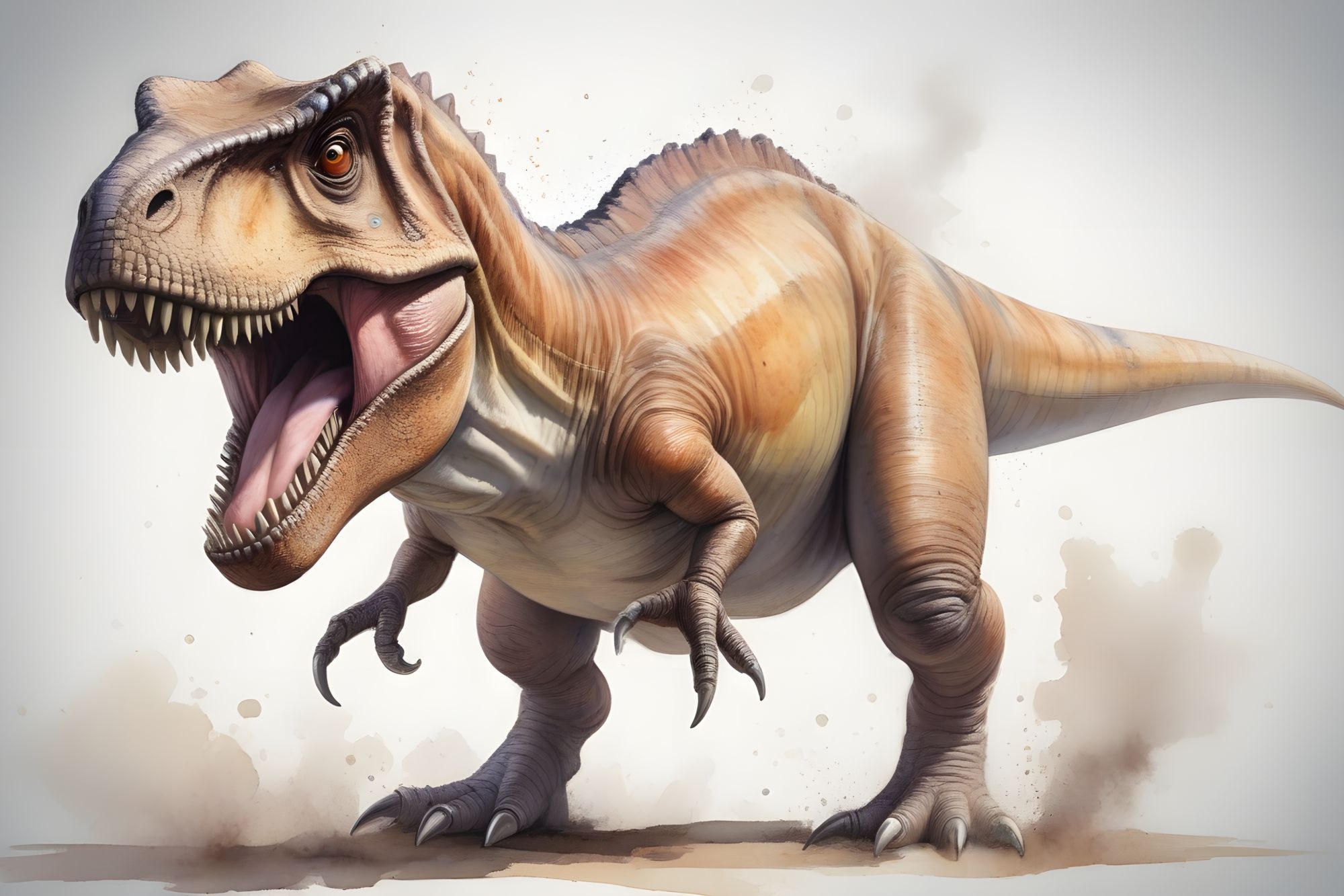 Fototapeta dla dzieci dinozaur T-REX DWK593