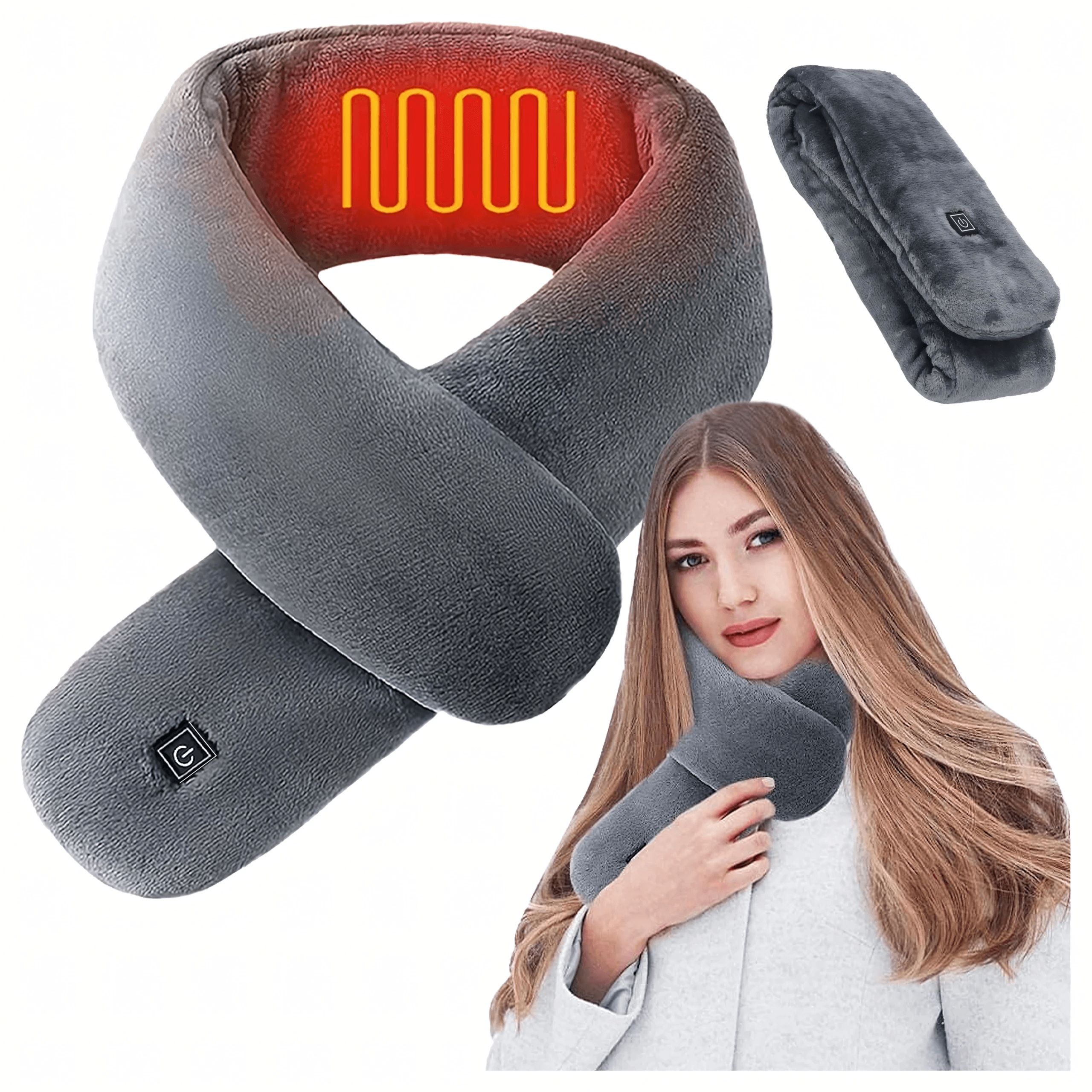 Szalik - ogrzewacz na USB