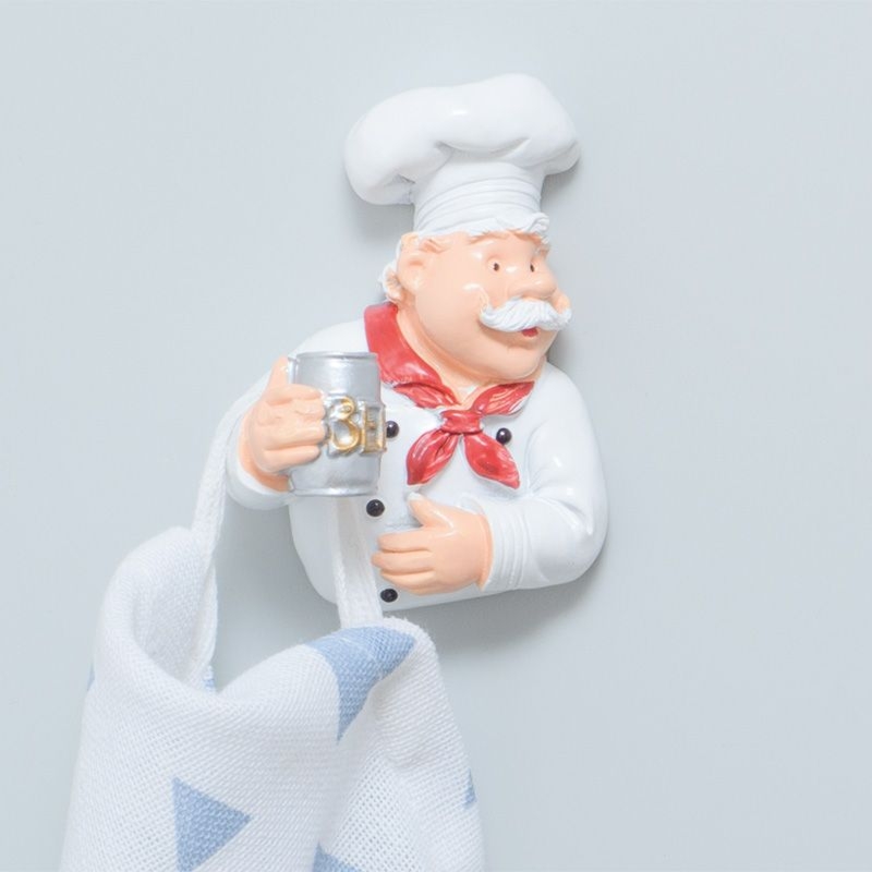 Ceramiczny uchwyt Kucharz z baryłką