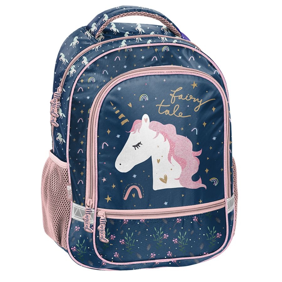 Plecak dwukomorowy szkolny - UNICORN