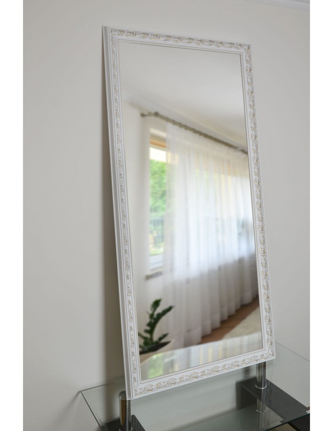 Lustro w ornamentowej zdobionej ramie – 7004002