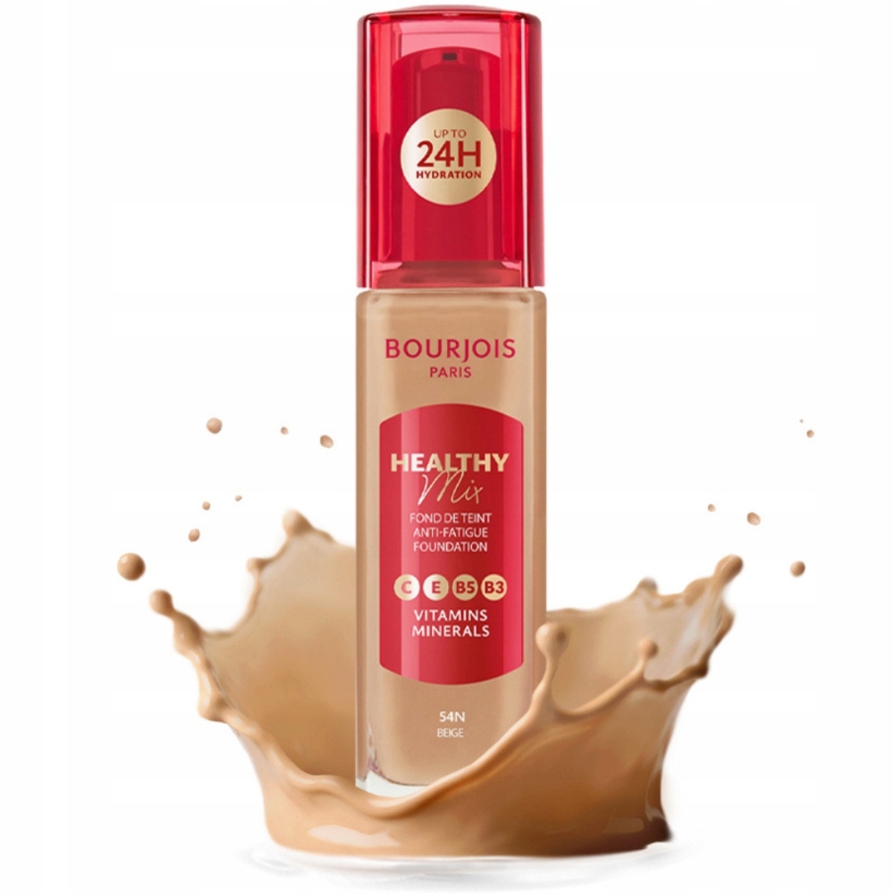Bourjois Healthy Mix Rozświetlający Podkład Do Twarzy 54N Beige
