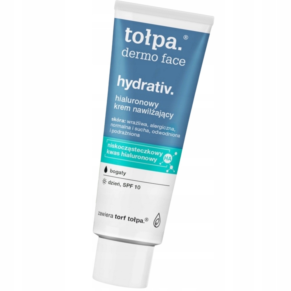 Tołpa Dermo Face Hydrativ Bogaty Nawilżający Krem Do Twarzy z SPF10 40ml