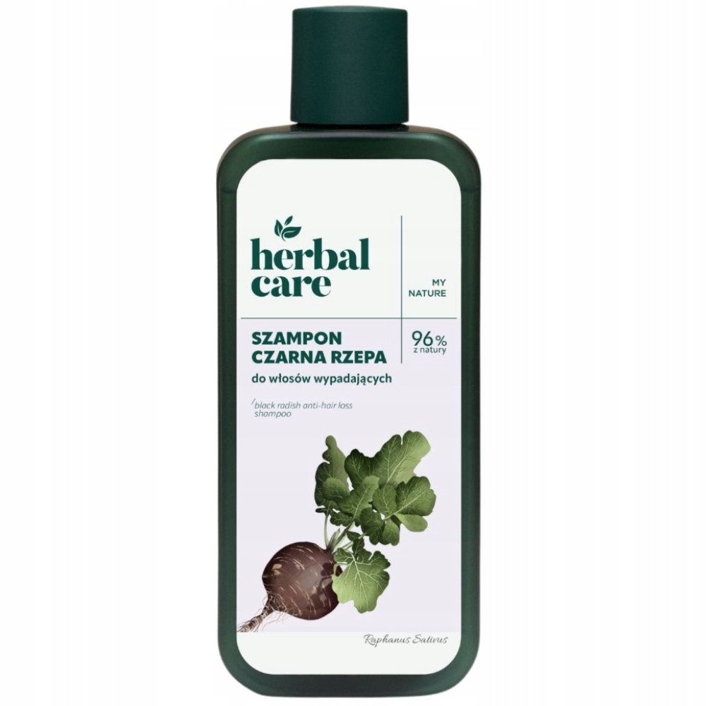 Herbal Care My Nature Szampon Do Włosów Wypadających Czarna Rzepa 330ml