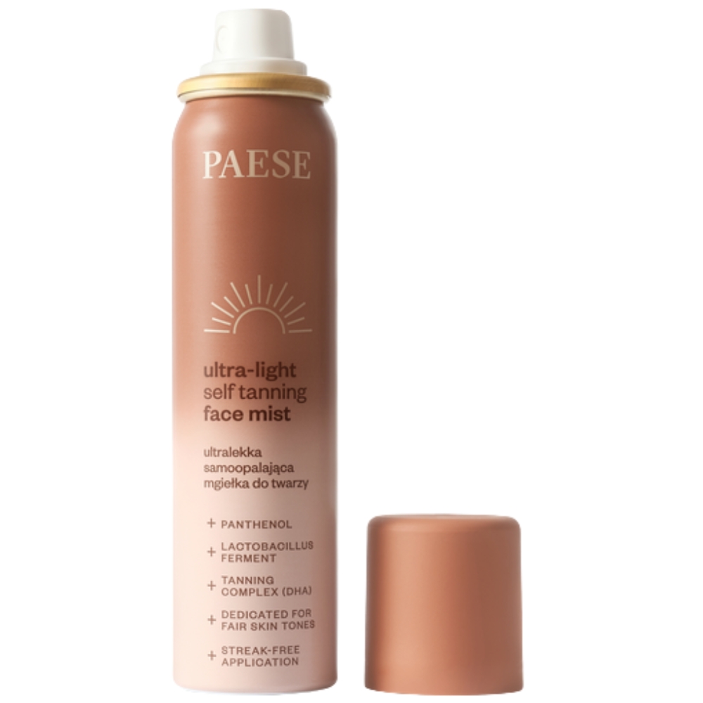 Paese Ultralekka Samoopalająca Mgiełka Do Twarzy 75ml