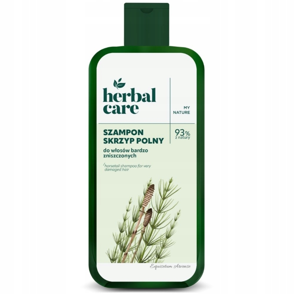 Herbal Care My Nature Szampon Do Włosów Zniszczonych Skrzyp Polny 330ml