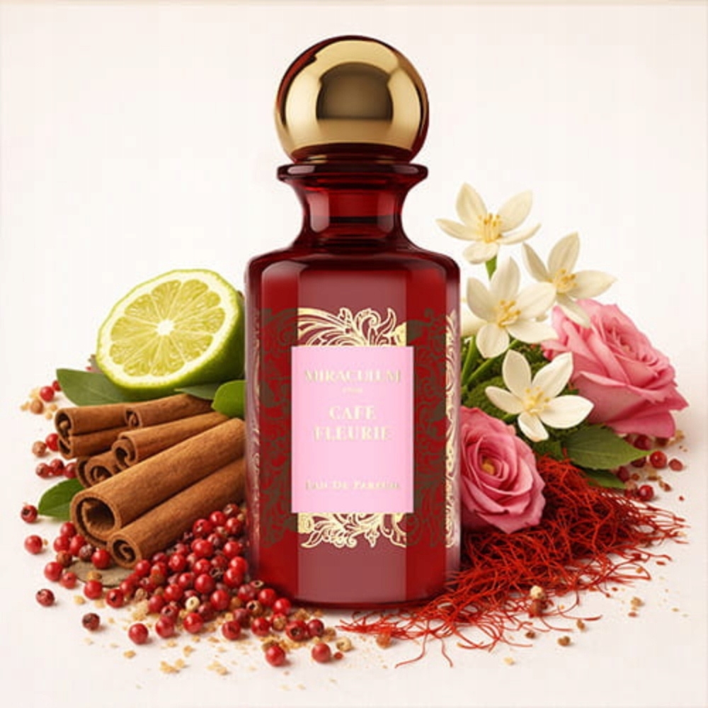 Miraculum Cafe Fleurie Woda Perfumowana Damska EDP Kwiatowo Owocowa 50ml
