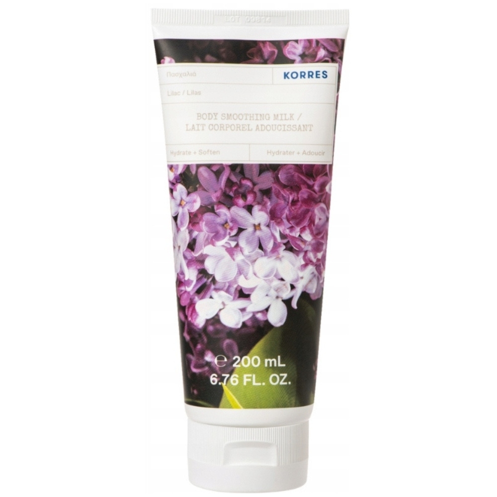 Korres Lilac Nawilżająco Zmiękczające Mleczko Do Ciała Zapach Bzu 200ml